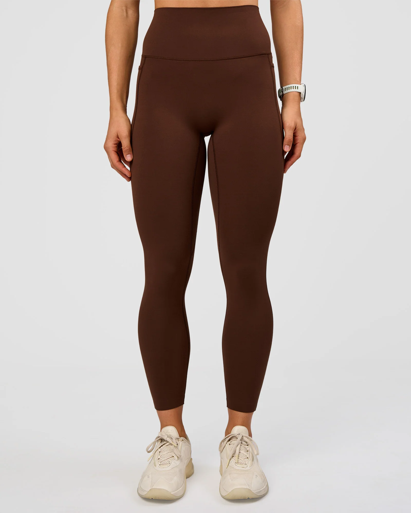 Elixir Ultra High-Rise 7/8 Legging Pockets - Hot Chocolate - Image 3