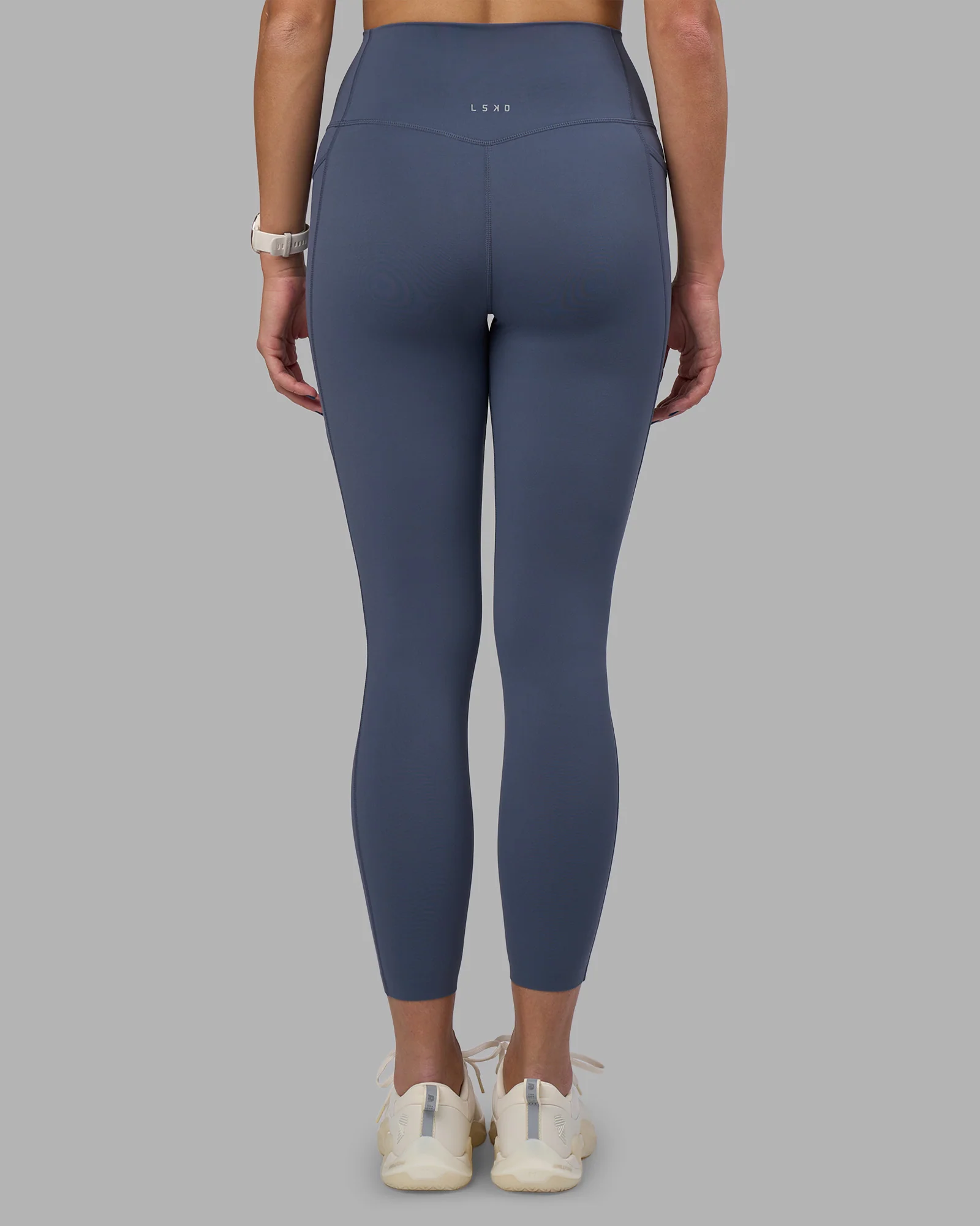 Elixir Ultra High-Rise 7/8 Legging Pockets - Night Shadow - Image 4