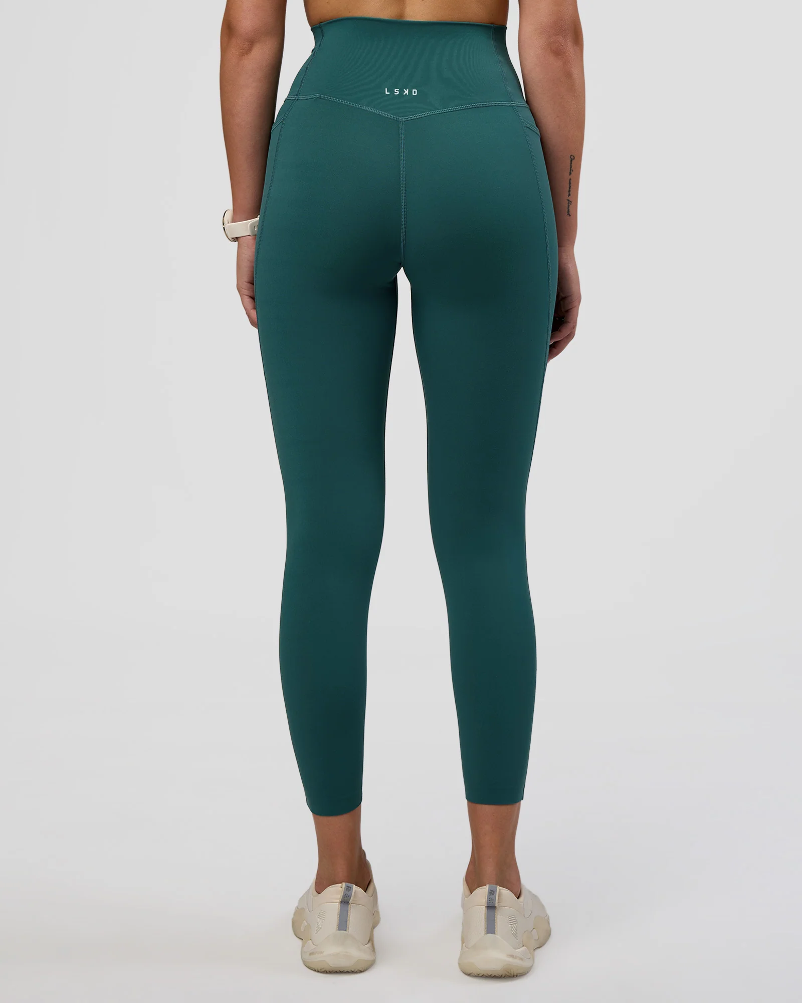 Elixir Ultra High-Rise 7/8 Legging Pockets - Transformative Teal - Image 4