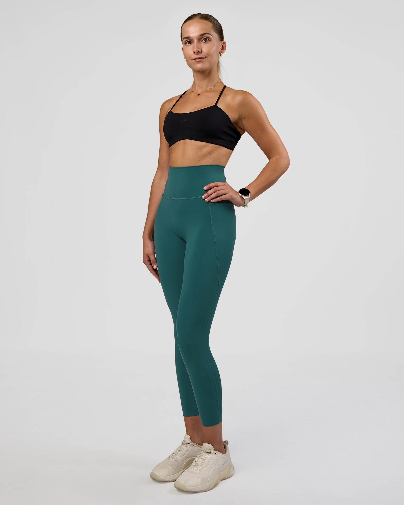 Elixir Ultra High-Rise 7/8 Legging Pockets - Transformative Teal - Image 5