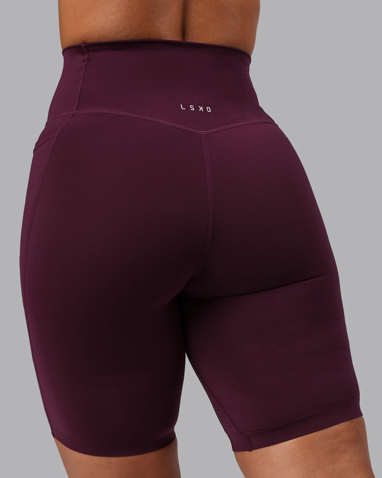 Elixir Ultra High-Rise 9" Short Pockets - Cherry Lacquer - Image 8