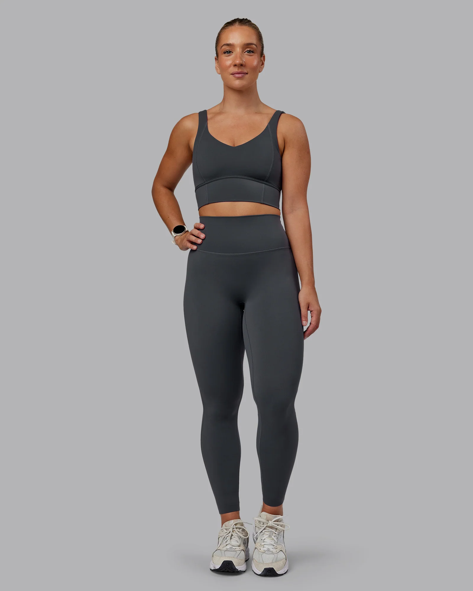 Elixir Ultra High-Rise Full Length Legging - Dark Storm - Image 5