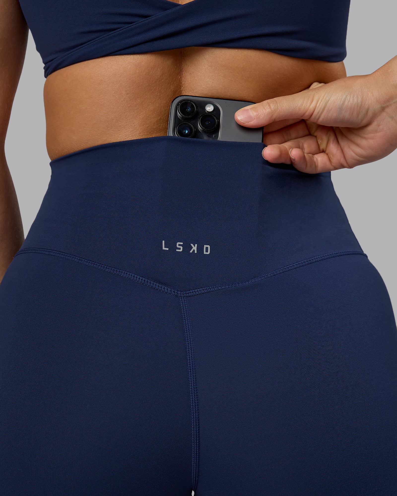 Elixir Ultra High-Rise Full Length Legging - Future Navy - Image 6