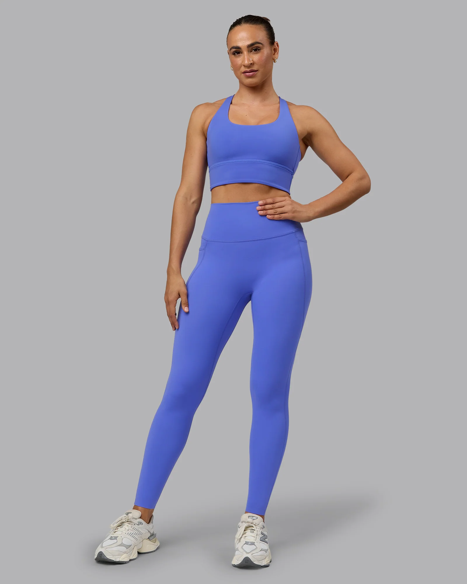 Elixir Ultra High-Rise Full Length Legging Pockets - Baja Blue - Image 5