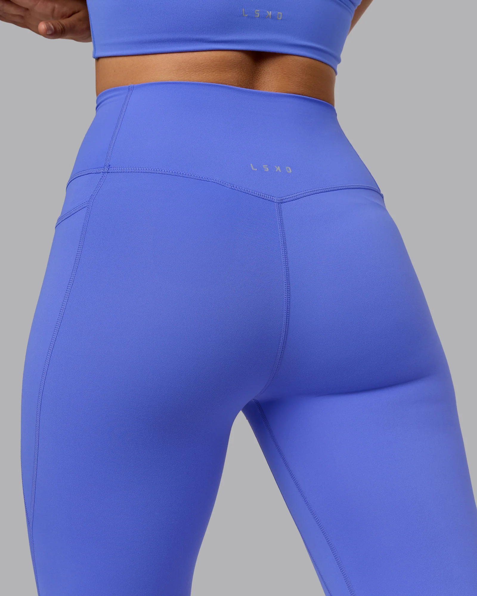 Elixir Ultra High-Rise Full Length Legging Pockets - Baja Blue - Image 7