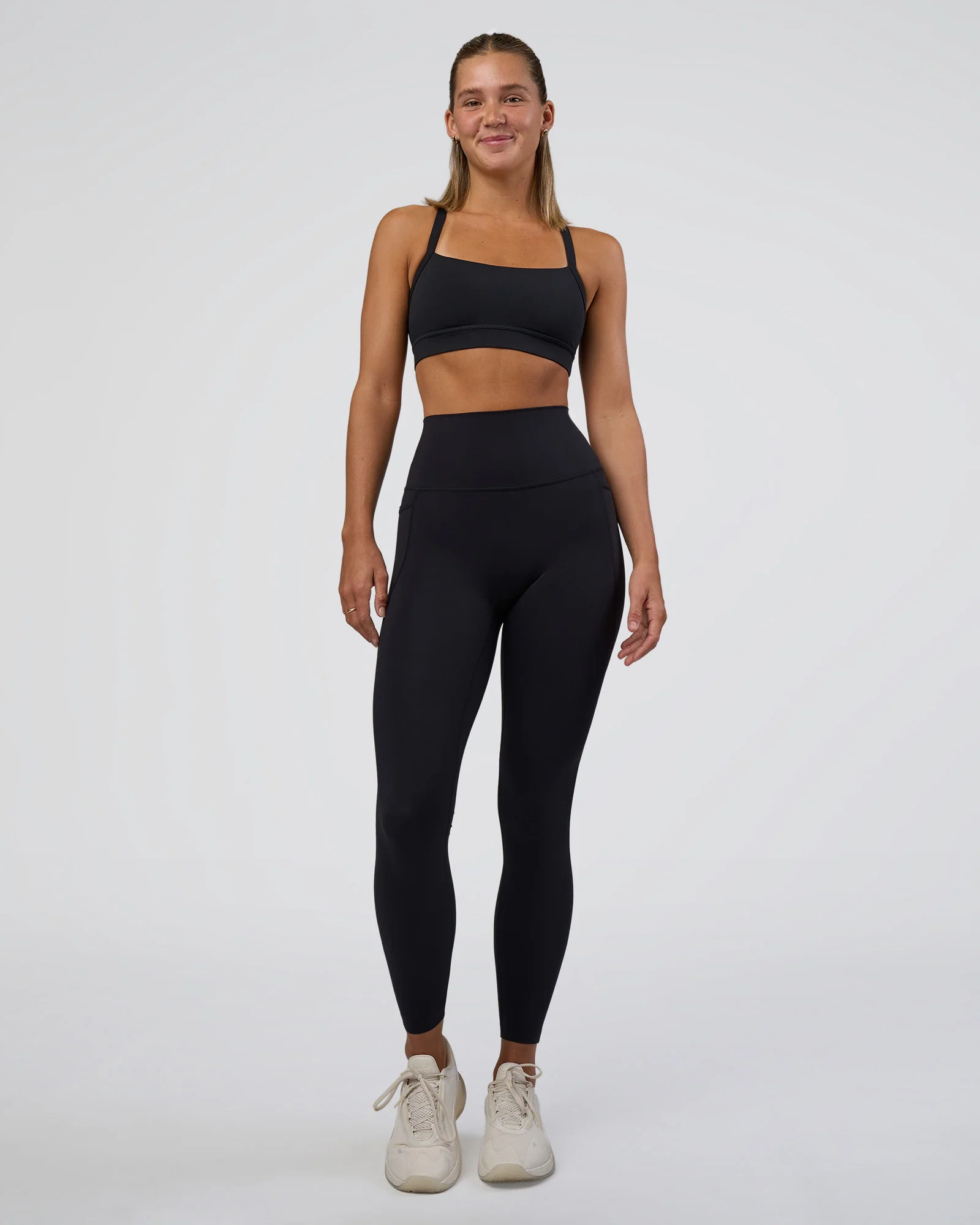 Elixir Ultra High-Rise Full Length Legging Pockets - Black - Image 3
