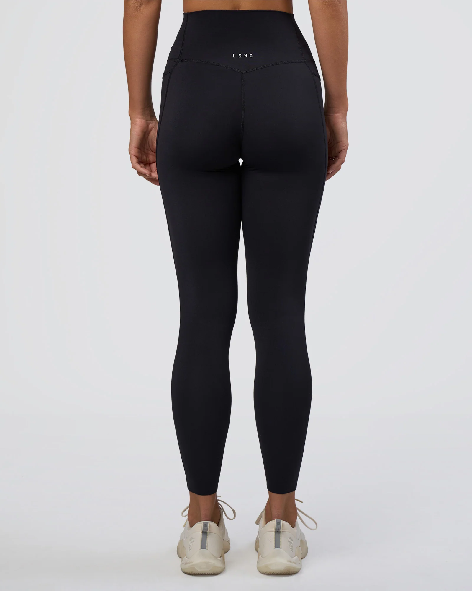 Elixir Ultra High-Rise Full Length Legging Pockets - Black - Image 4