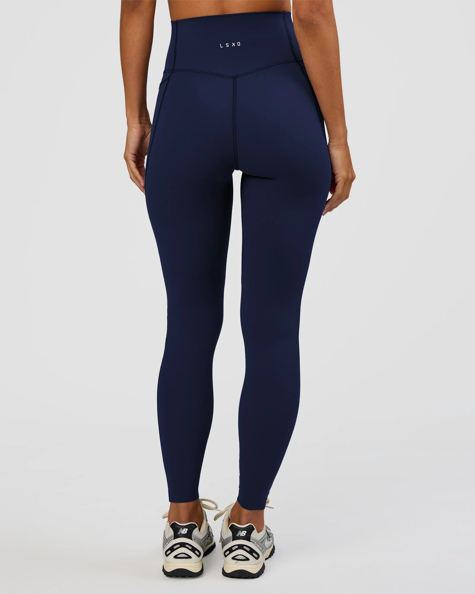 Elixir Ultra High-Rise Full Length Legging Pockets - Future Navy - Image 3