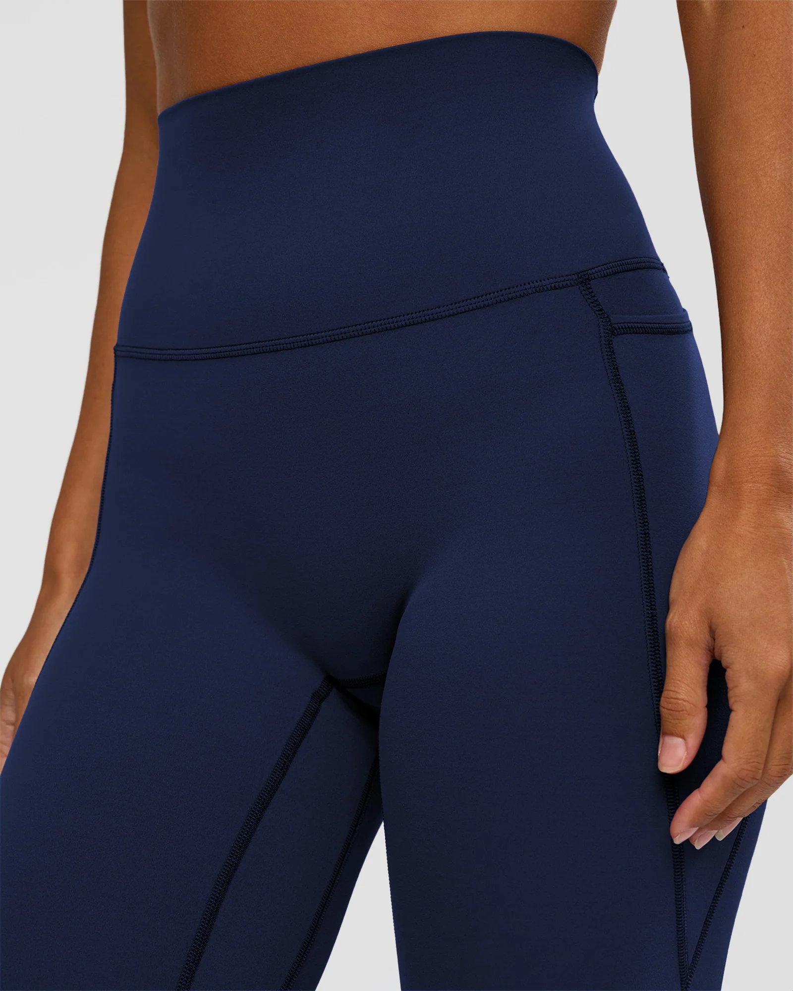 Elixir Ultra High-Rise Full Length Legging Pockets - Future Navy - Image 8