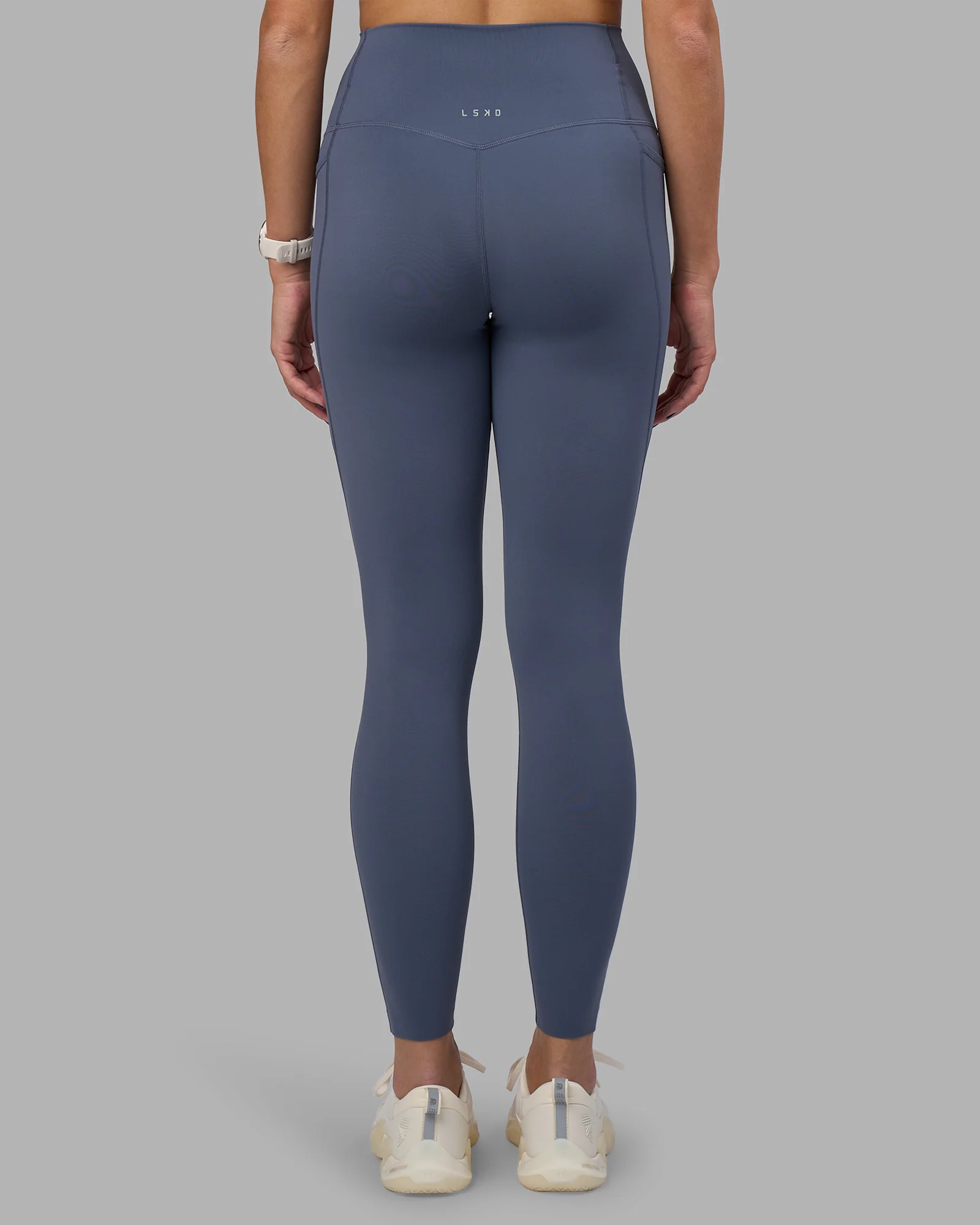 Elixir Ultra High-Rise Full Length Legging Pockets - Night Shadow - Image 4