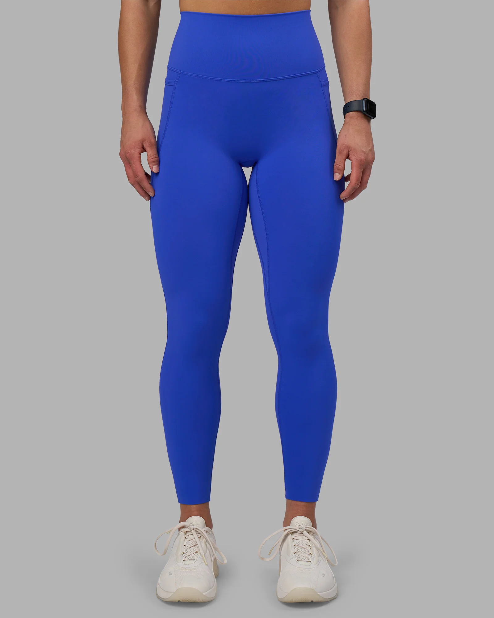 Elixir Ultra High-Rise Full Length Legging Pockets - Power Cobalt - Image 3