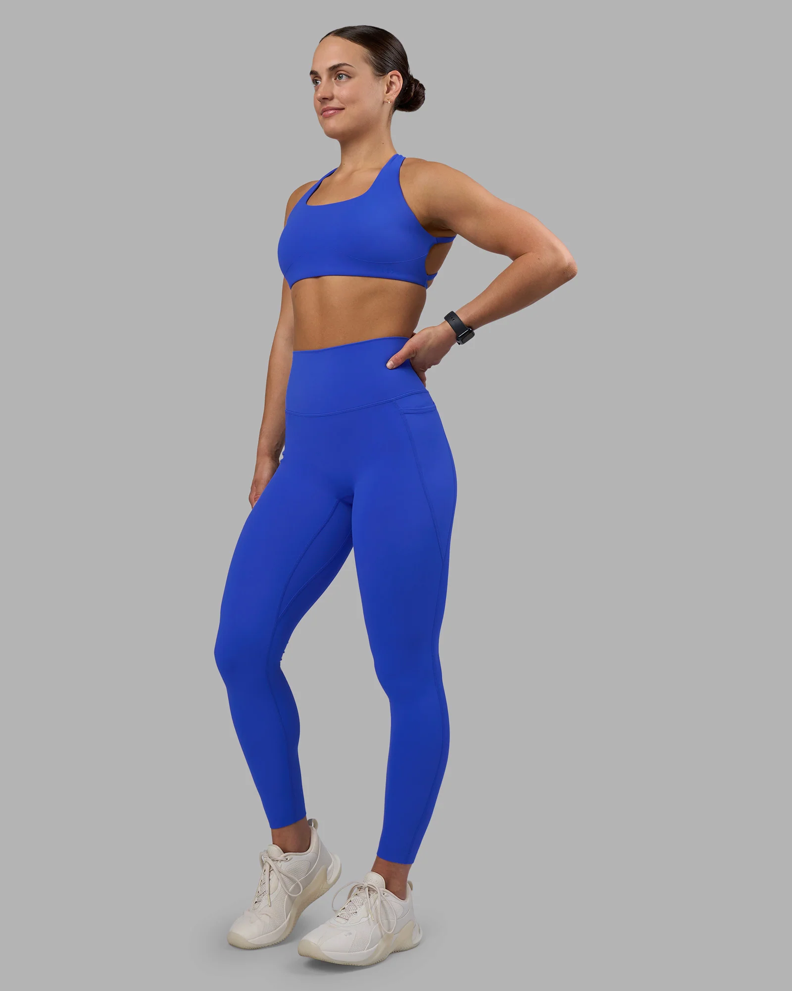 Elixir Ultra High-Rise Full Length Legging - Power Cobalt - Image 2
