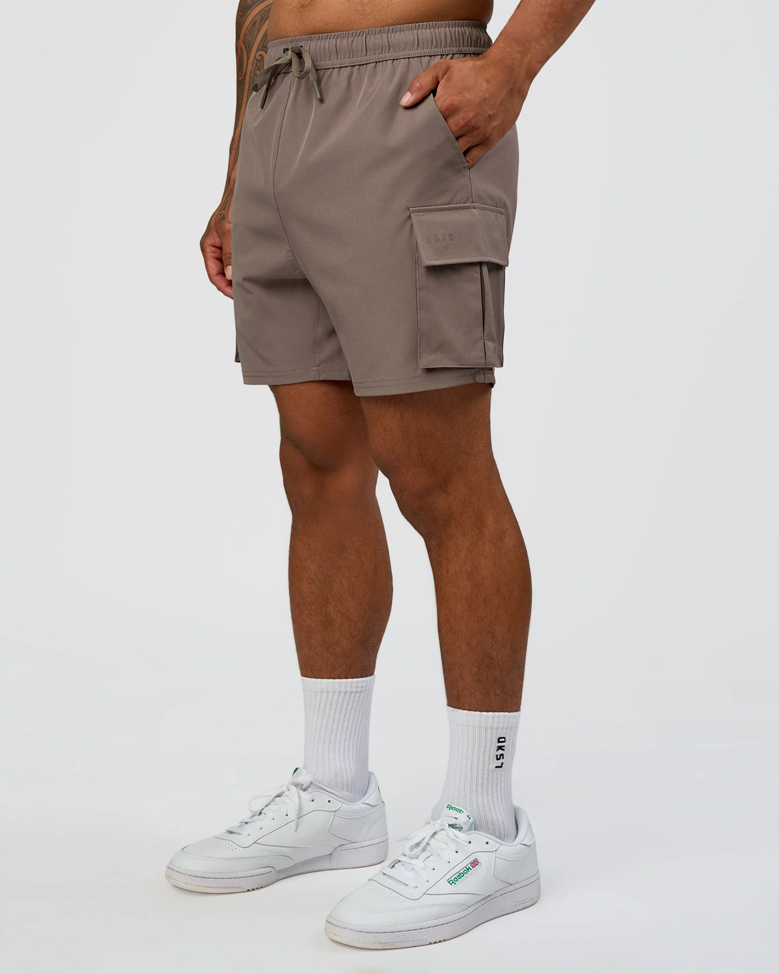 Energy Stretch 6" Performance Cargo Short - Iron - Image 7