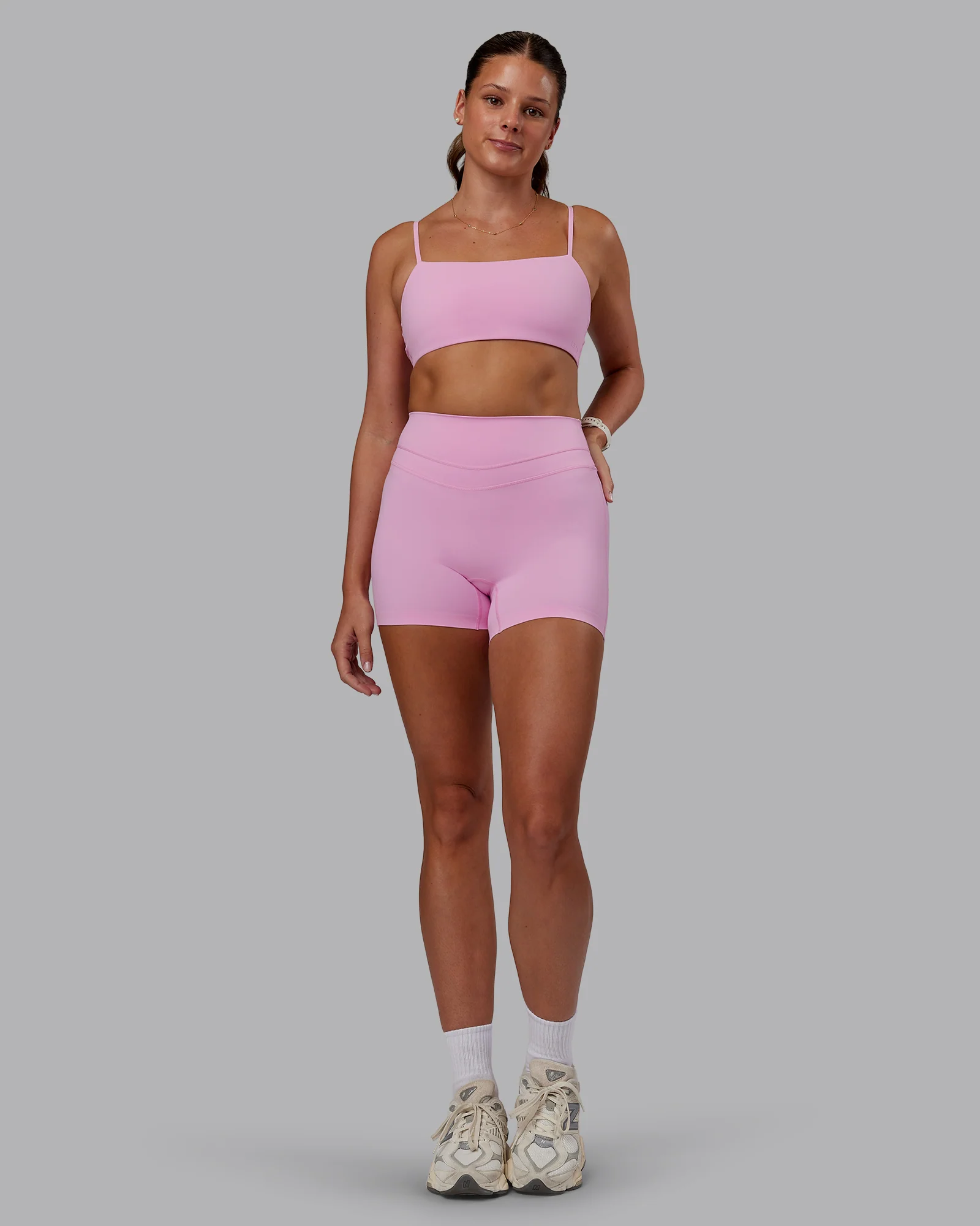 Enhance Ultra High-Rise 4" Short - Pink Frosting - Image 7