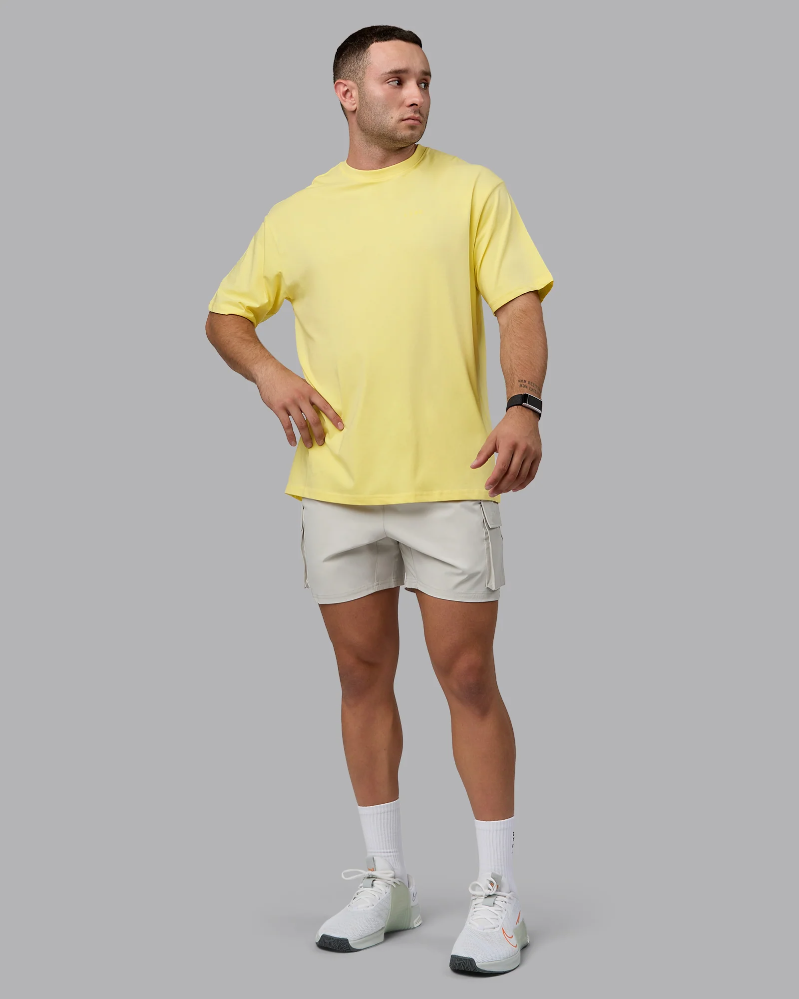 Enjoy the Journey Value Series FLXCotton Tee Oversize - Pale Yellow-Sundress - Image 11