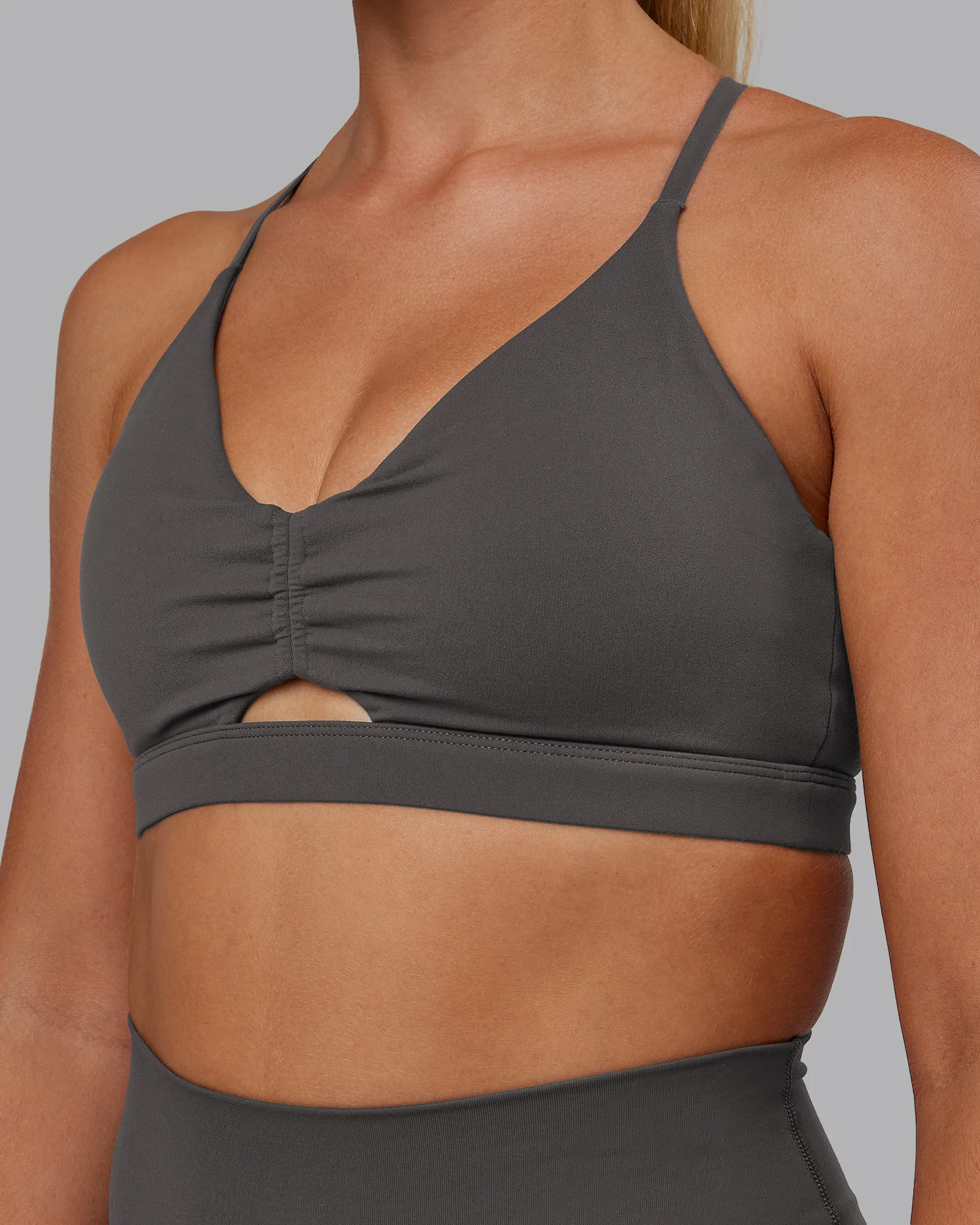 Essence Sports Bra - Dark Storm - Image 6