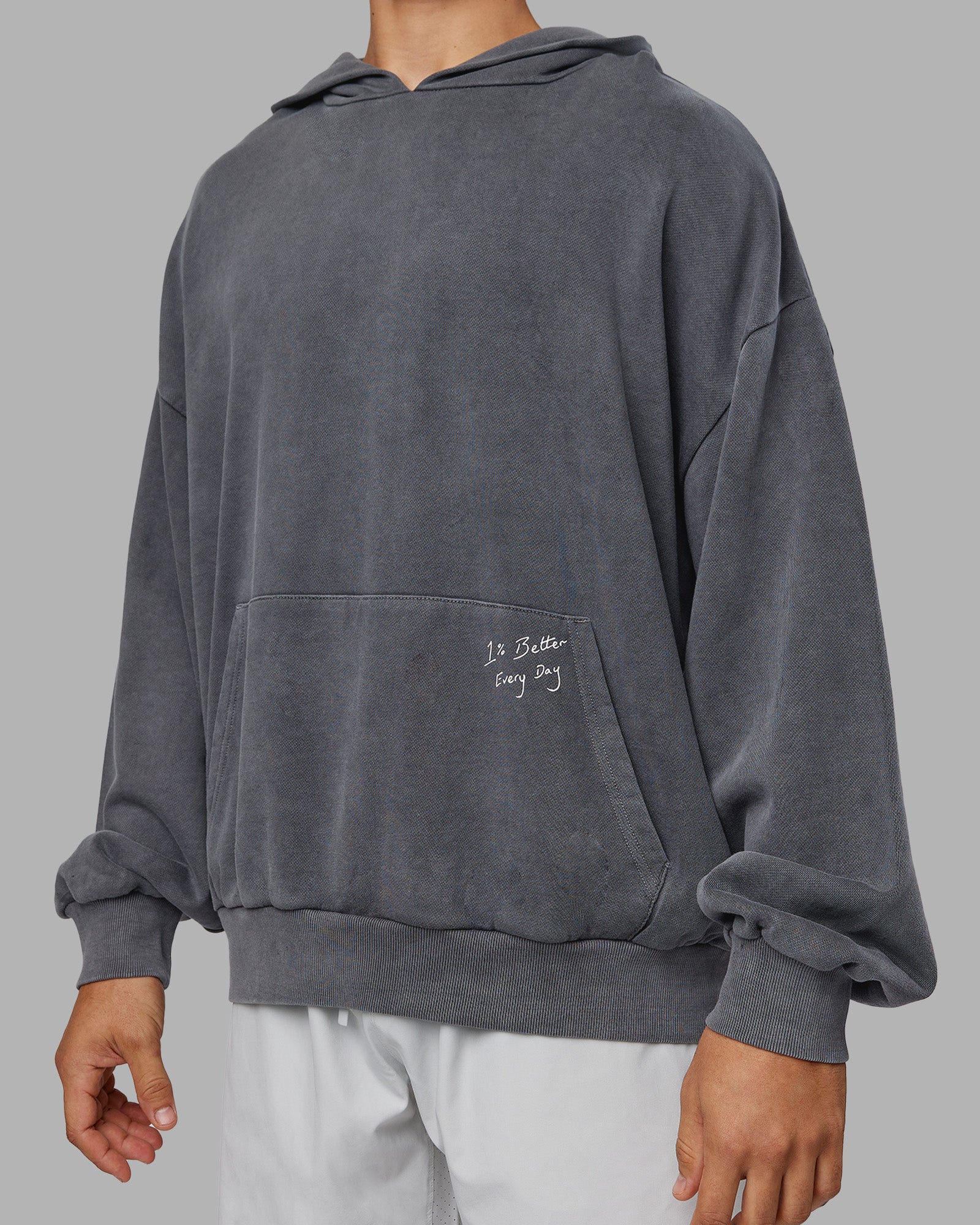 ETJ Values Washed Oversize Hoodie - Dark Storm-Light Bubblegum - Image 8