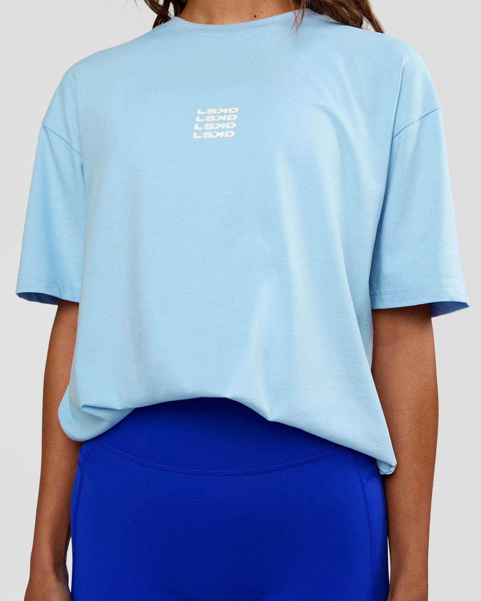 Everyday Elevation FLXCotton Oversized Tee - Open Air-Off White - Image 9