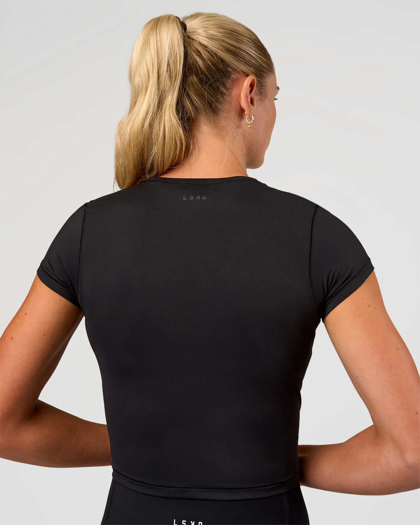 All Day Short Sleeve Tee - Black - Image 5