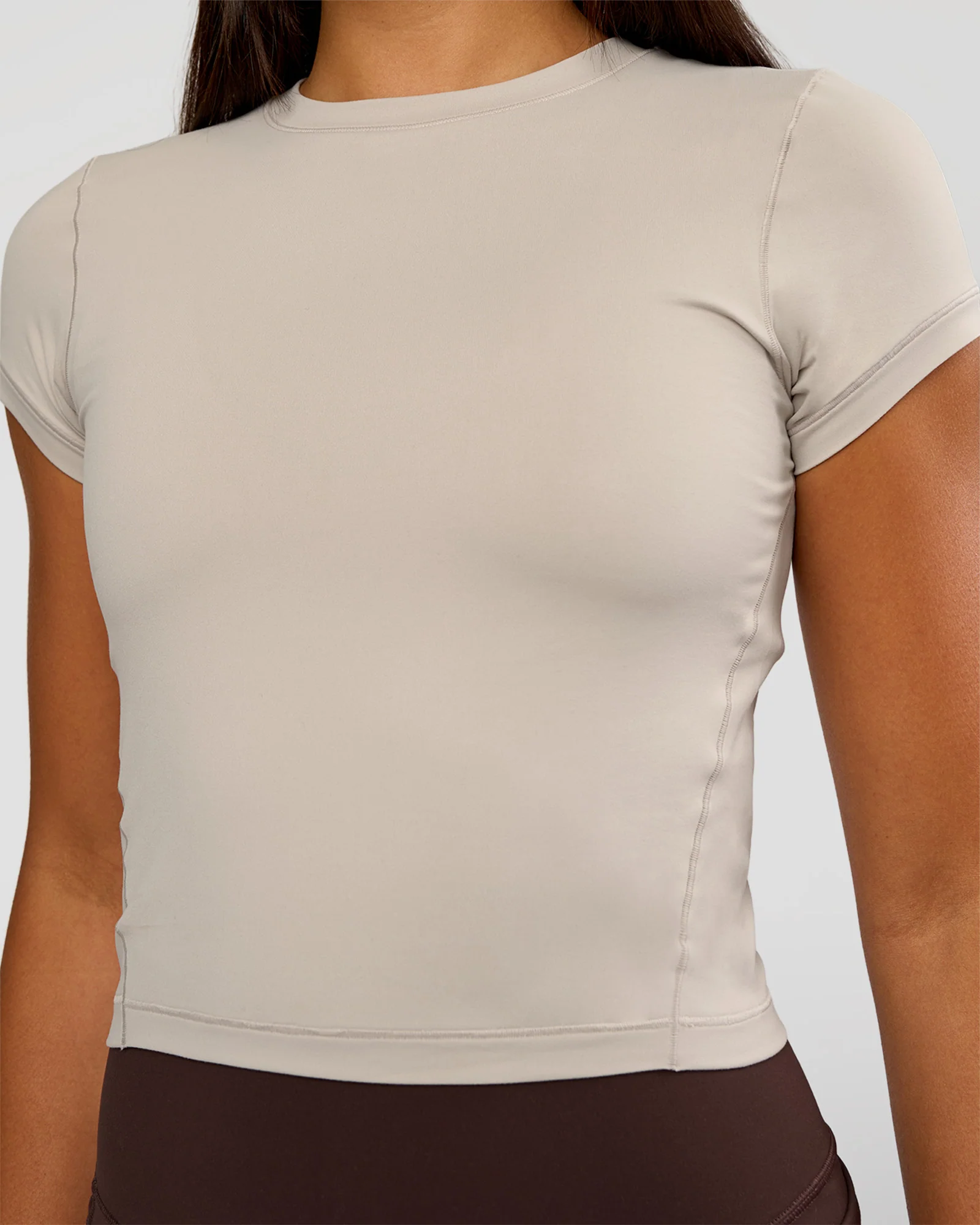 All Day Short Sleeve Tee - Shale Beige - Image 5