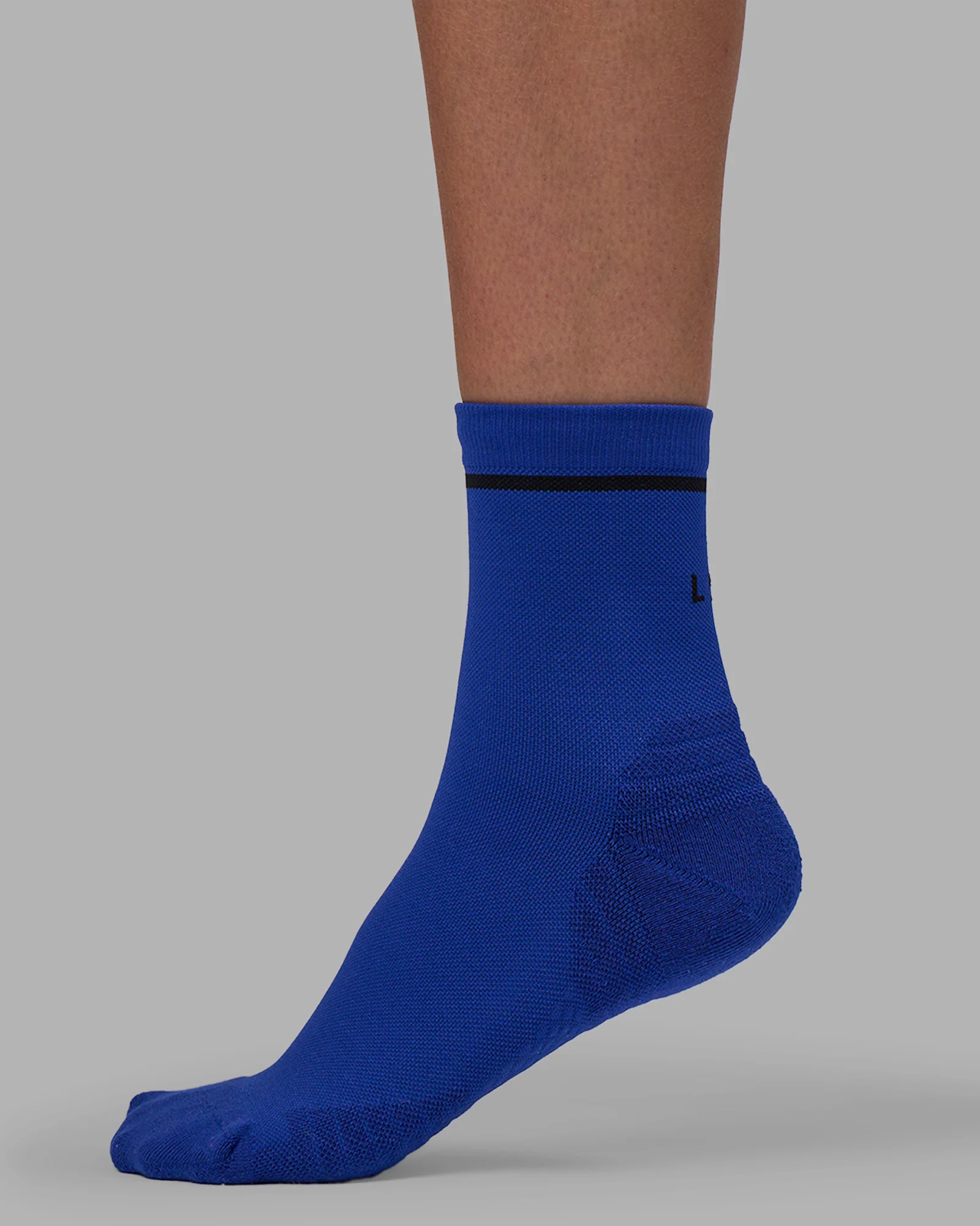 Fast Performance Quarter Socks - Power Cobalt-Black - Image 4