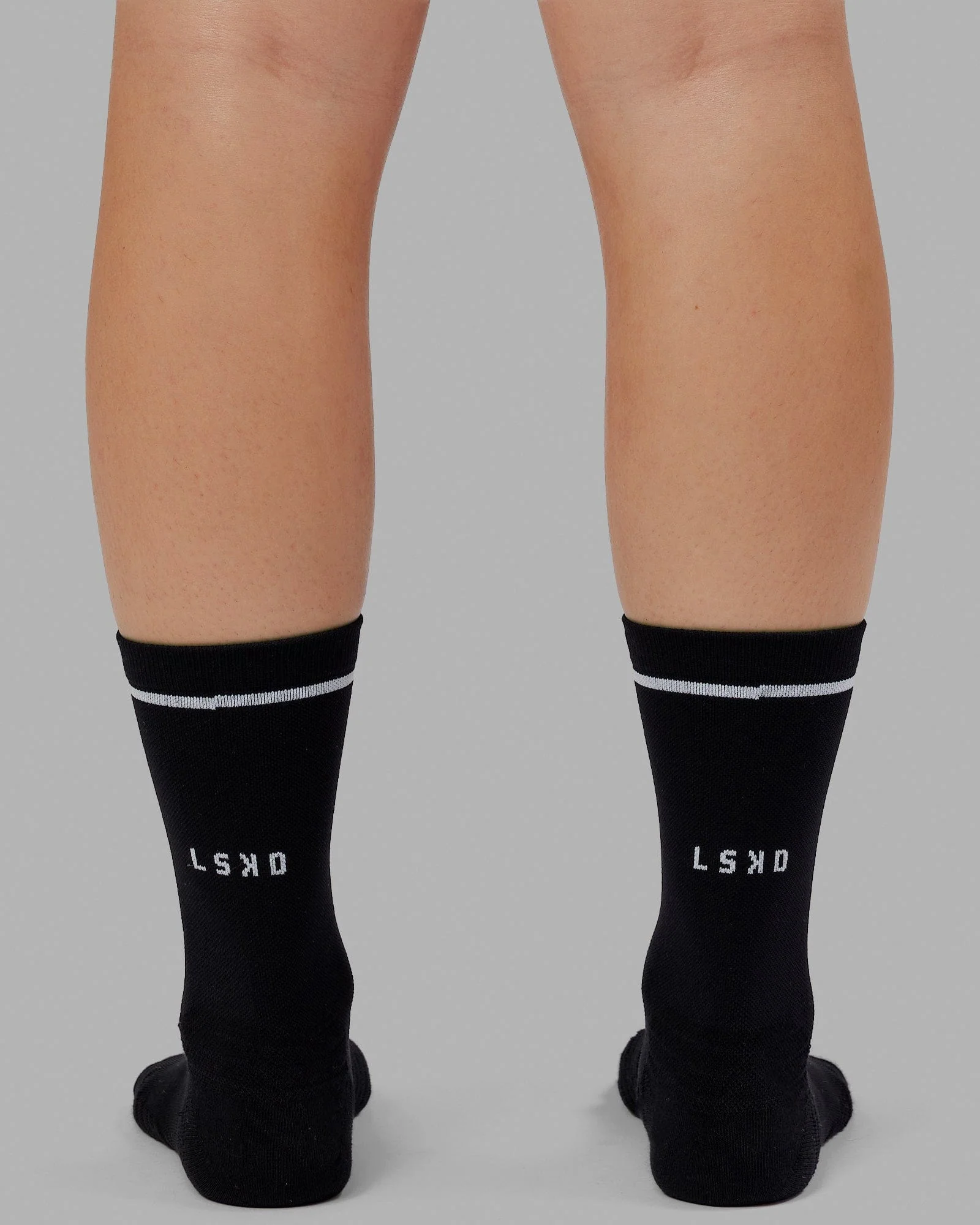 Fast Performance Crew Socks - Black - Image 4