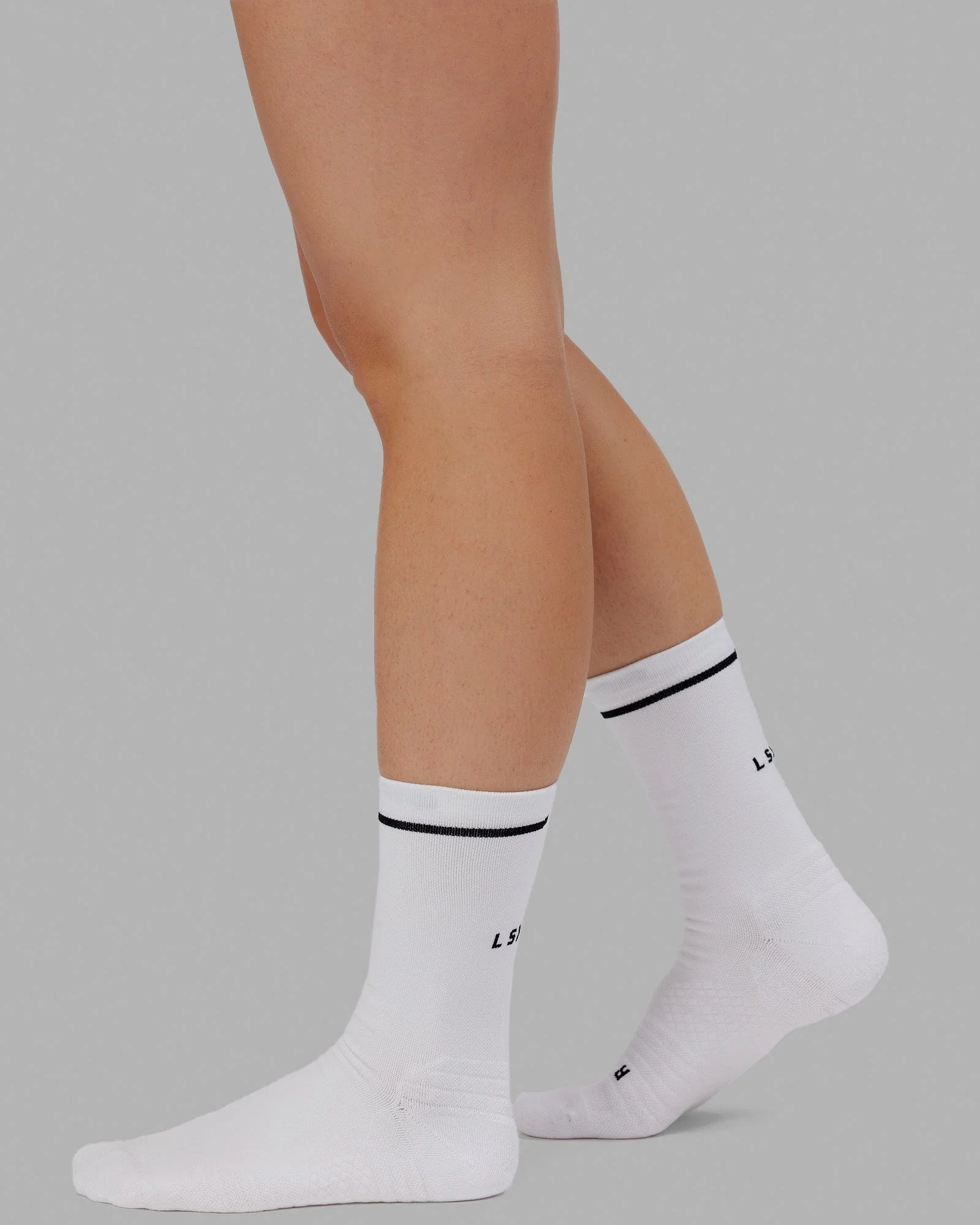 Fast Performance Crew Socks - White - Image 2