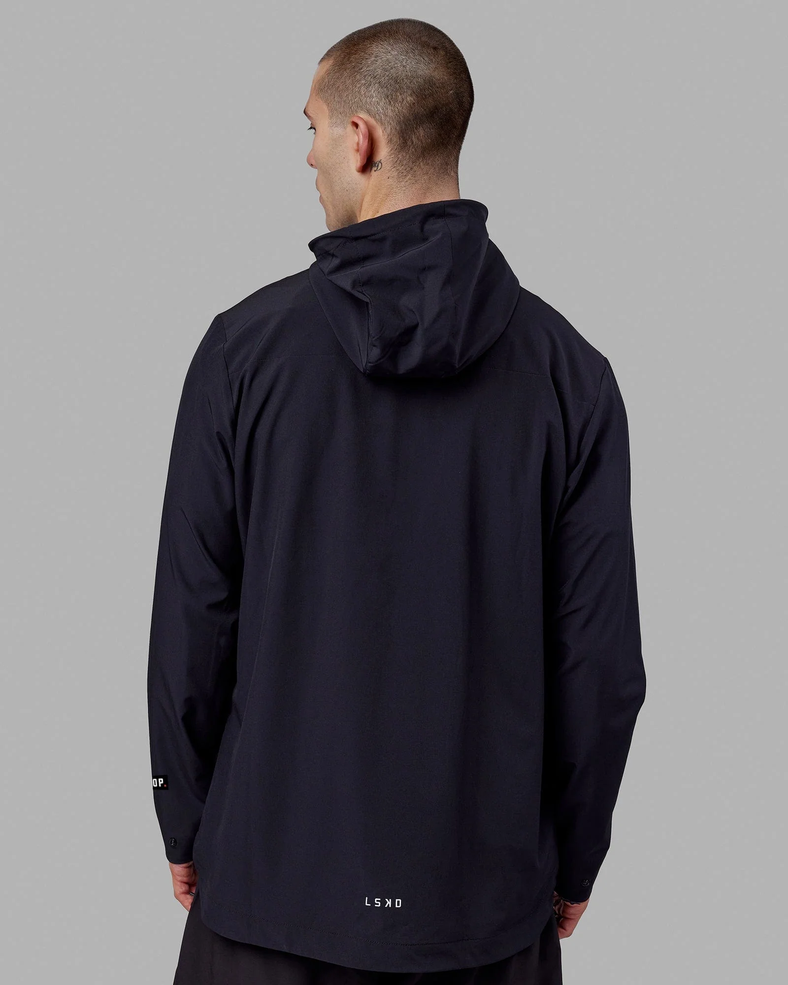 Fitstop Mens Functional Training Jacket - Black - Image 2