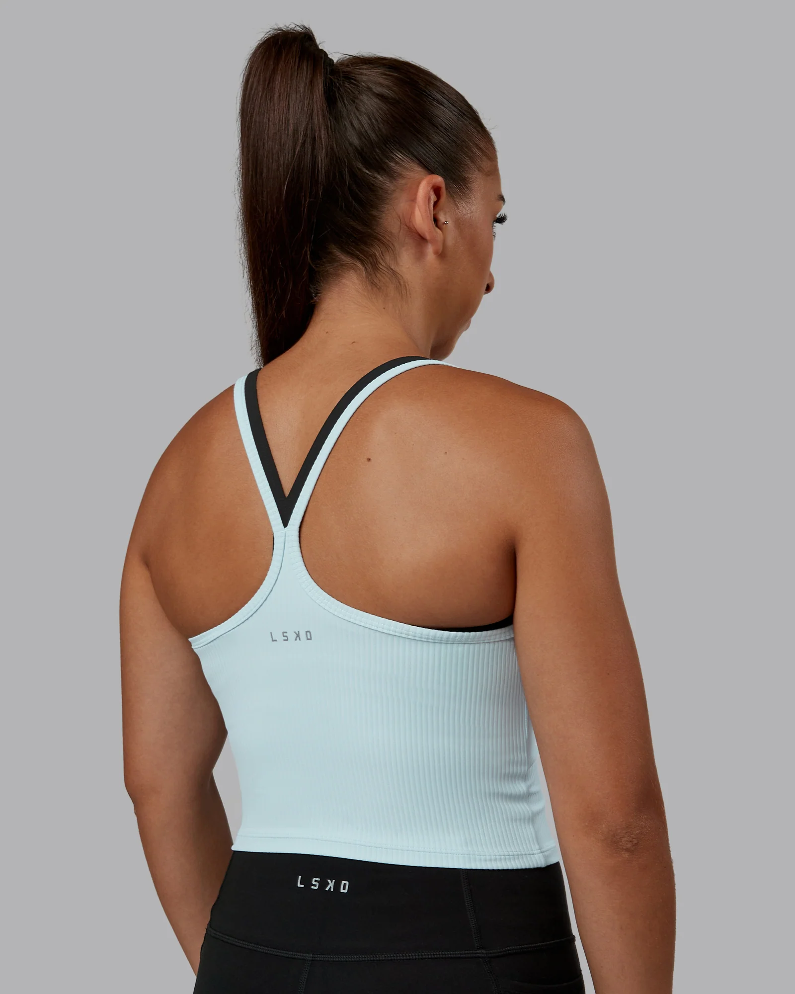 Flame Ribbed Tank - Skyride - Image 2