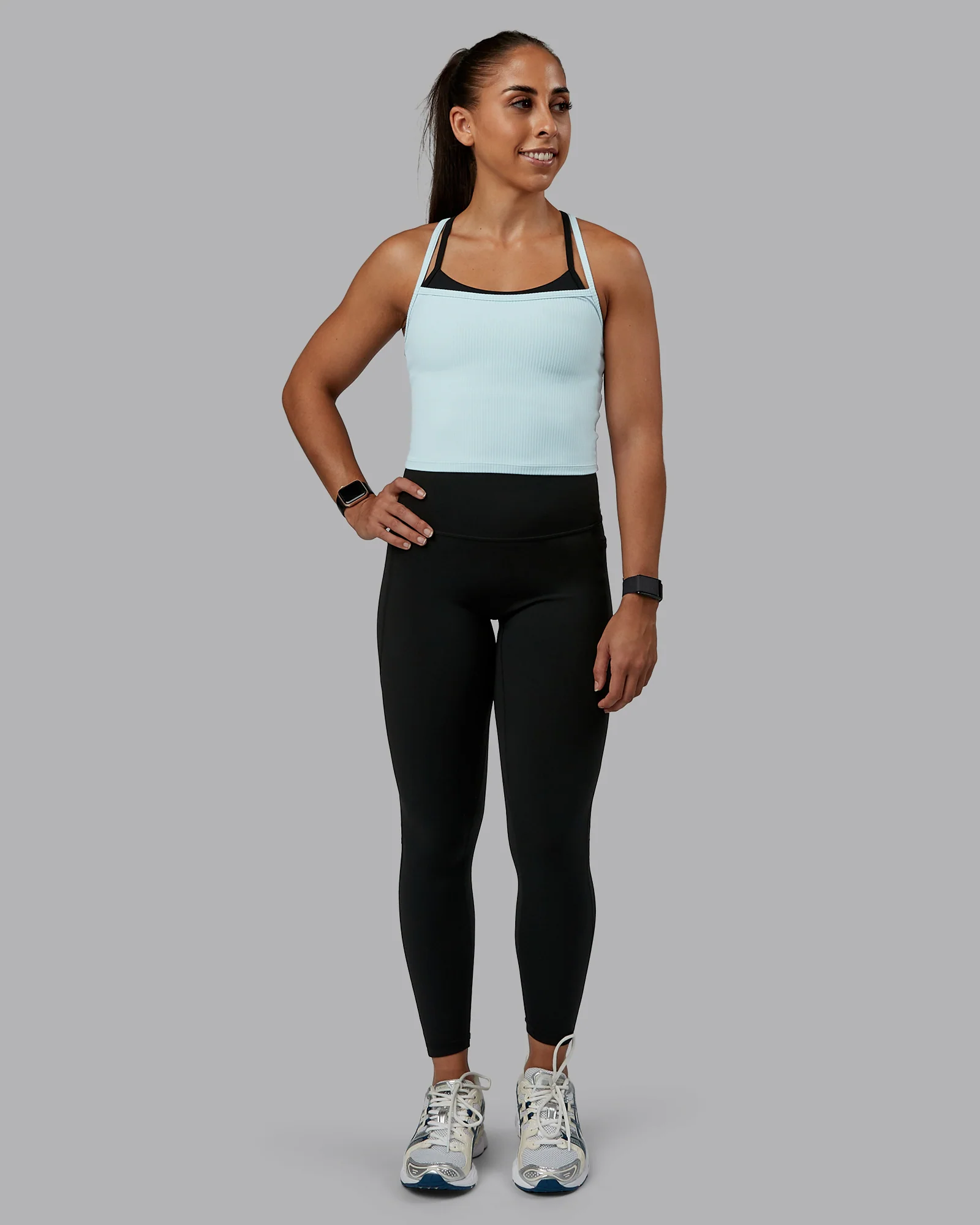 Flame Ribbed Tank - Skyride - Image 3