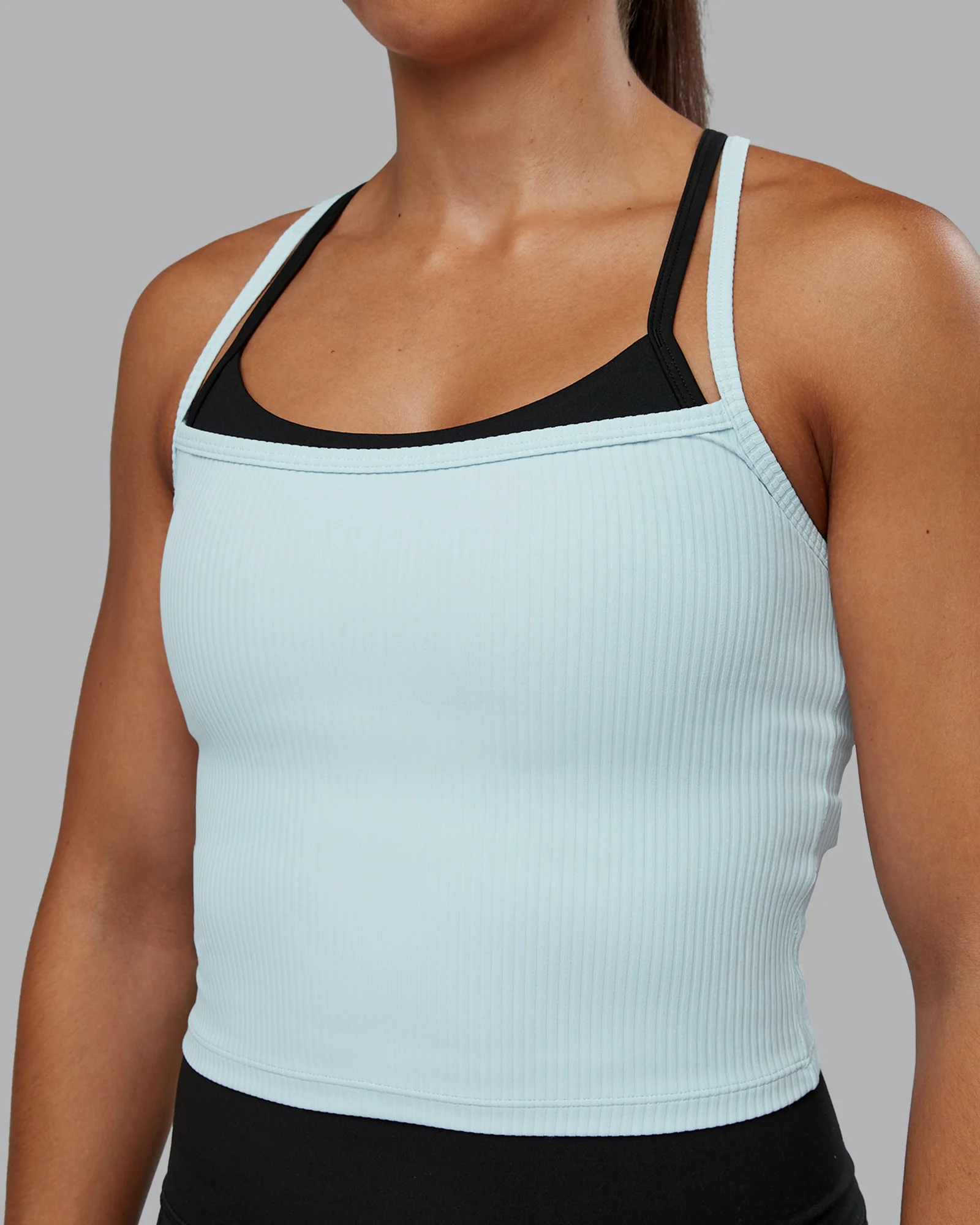 Flame Ribbed Tank - Skyride - Image 4