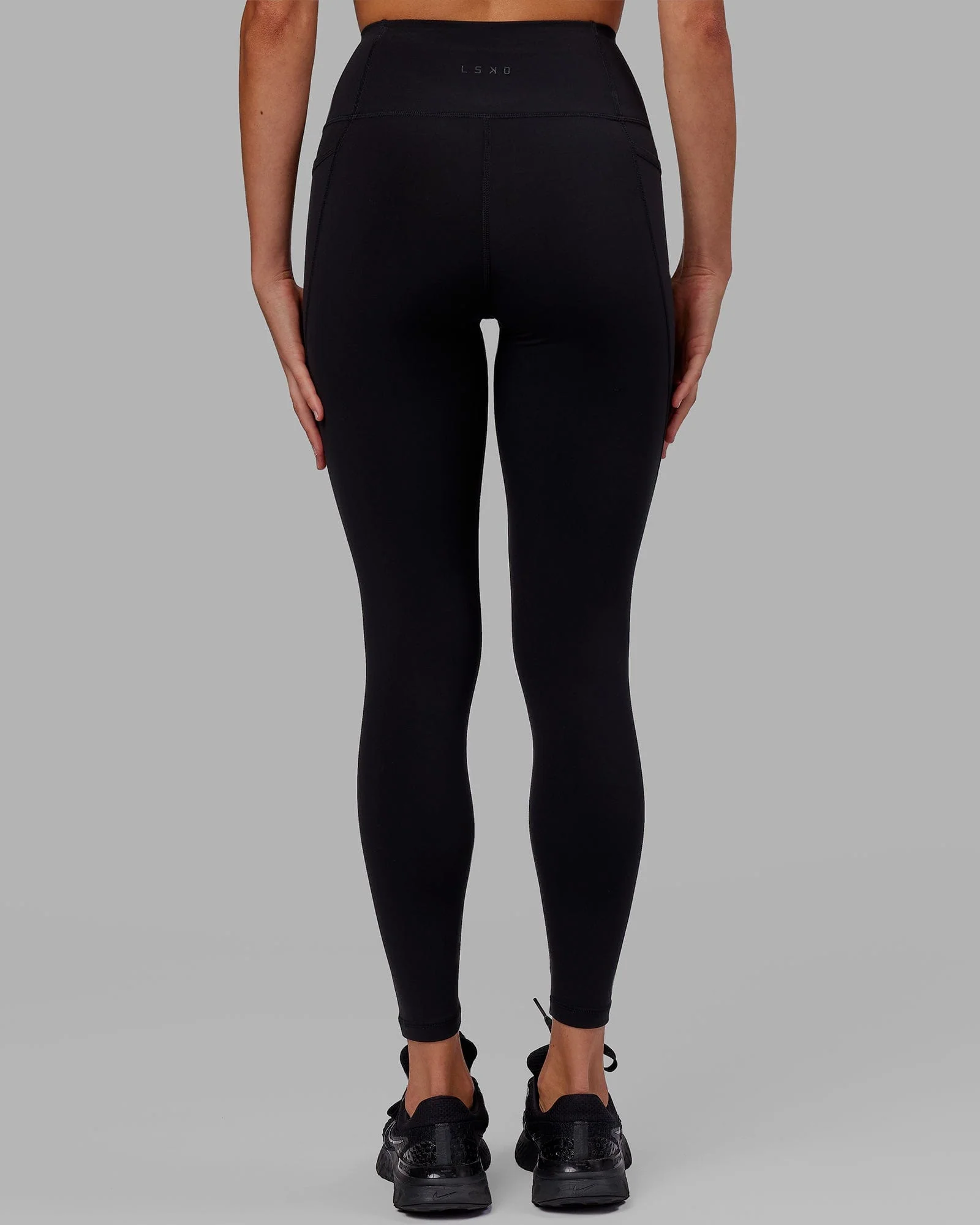 Flux Ultra High-Rise Full Length Legging Pockets - Black - Image 4