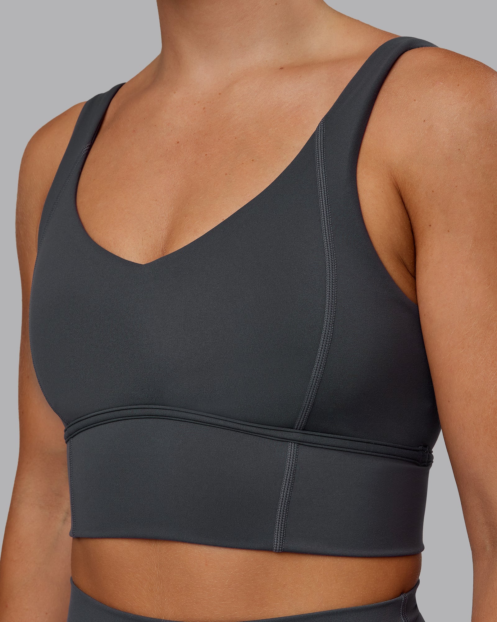 Function Longline Sports Bra - Dark Storm - Image 5