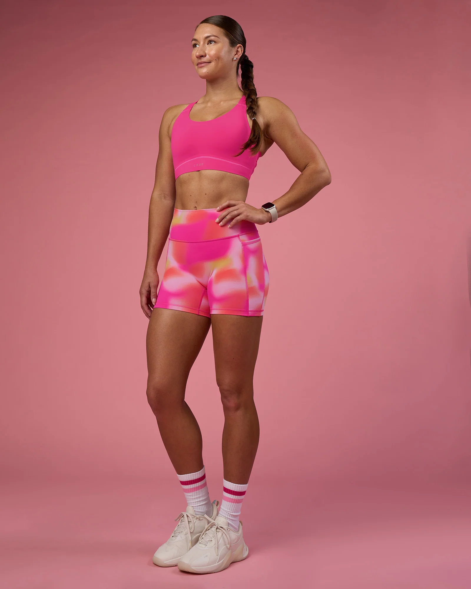 Fusion Sports Bra 2.0 - Ultra Pink - Image 6