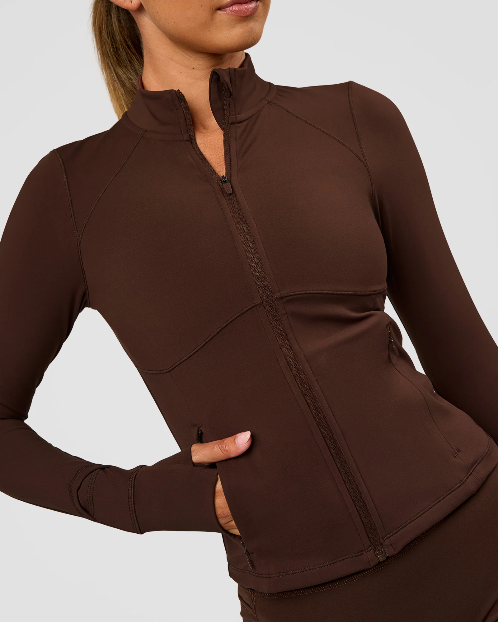 Fusion Active Jacket - Hot Chocolate - Image 6