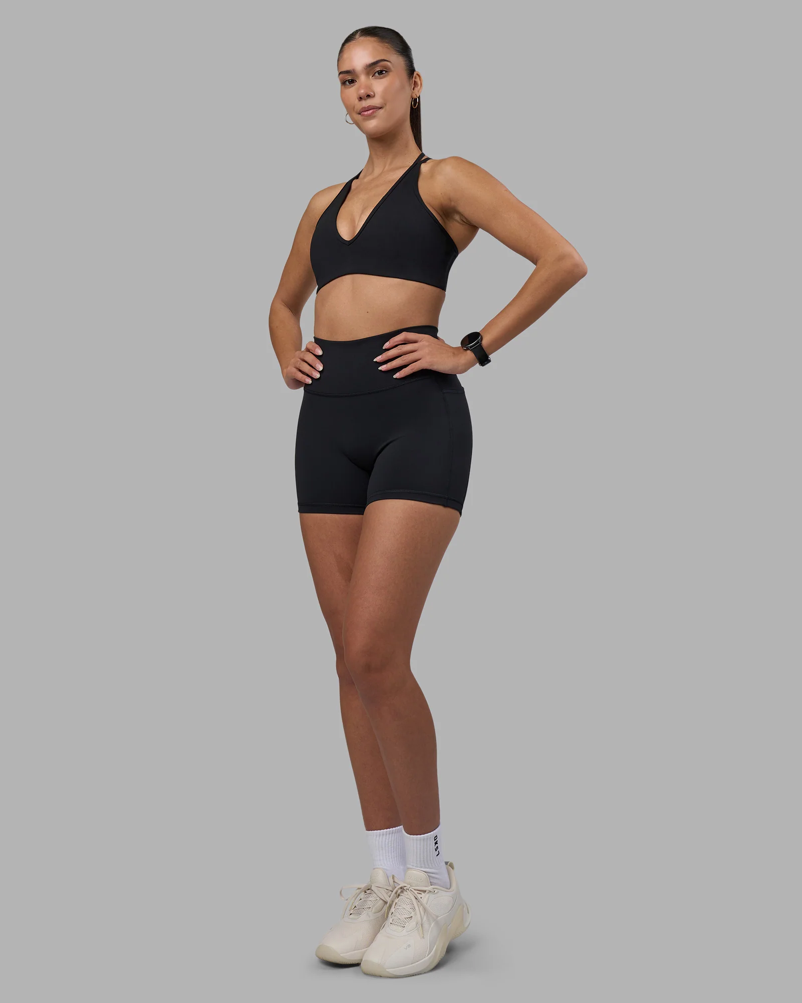 Fusion High-Rise 4" Short Pockets - Black - Image 5
