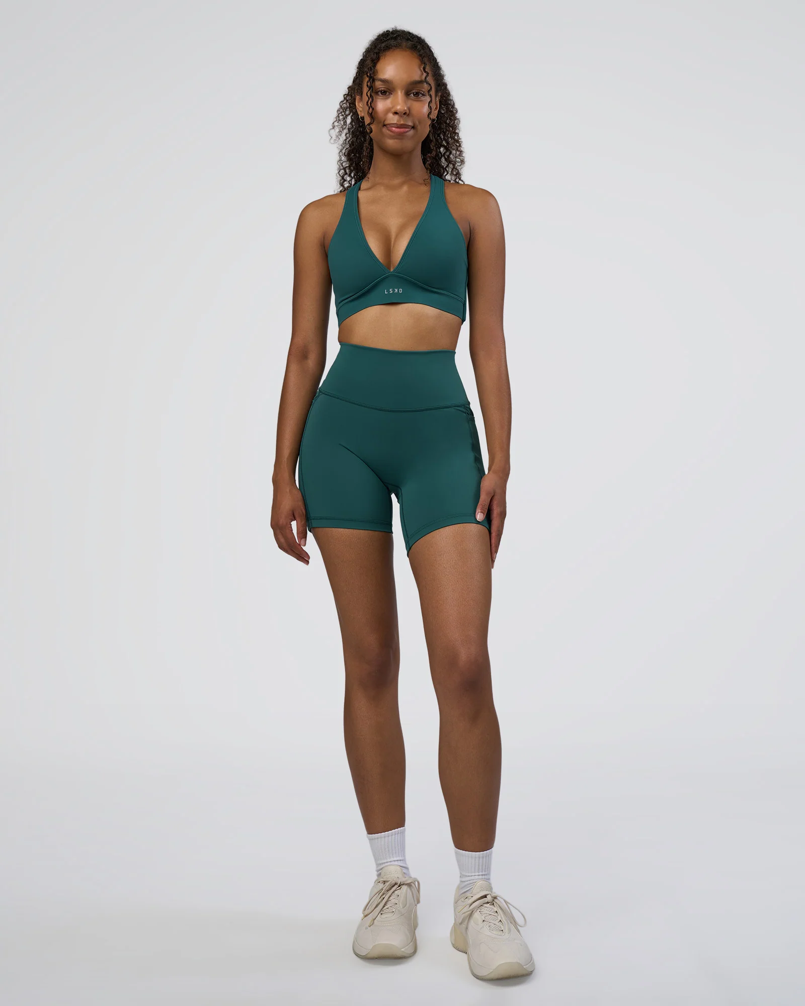 Fusion High-Rise 6" Short Pockets - Transformative Teal - Image 3
