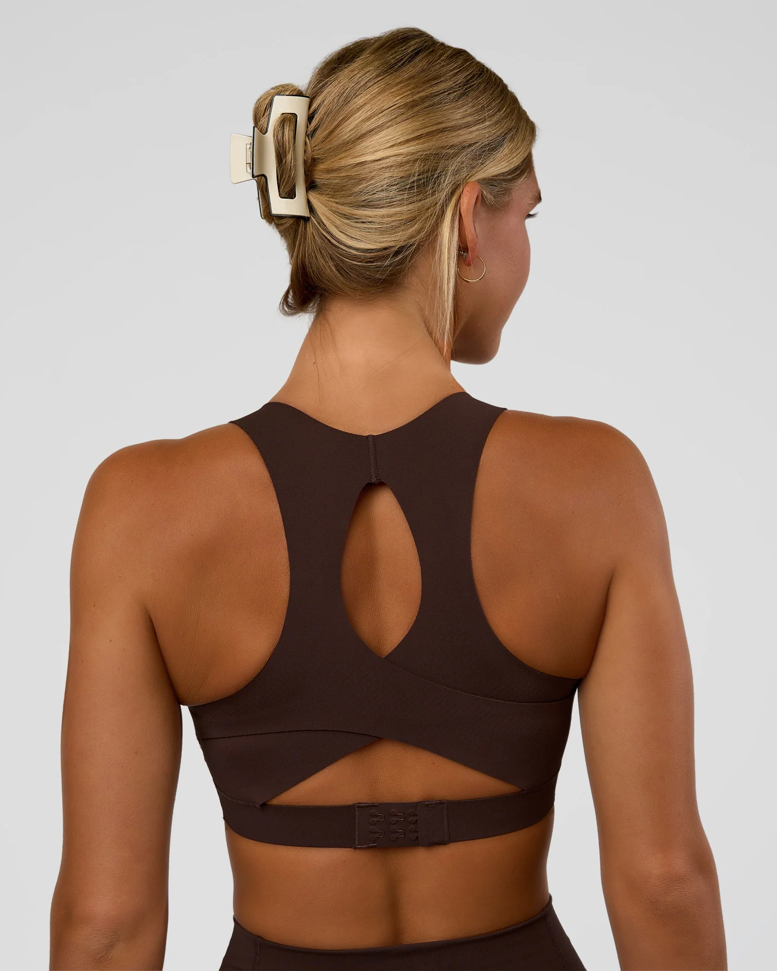 Fusion Sports Bra 2.0 - Hot Chocolate - Image 2