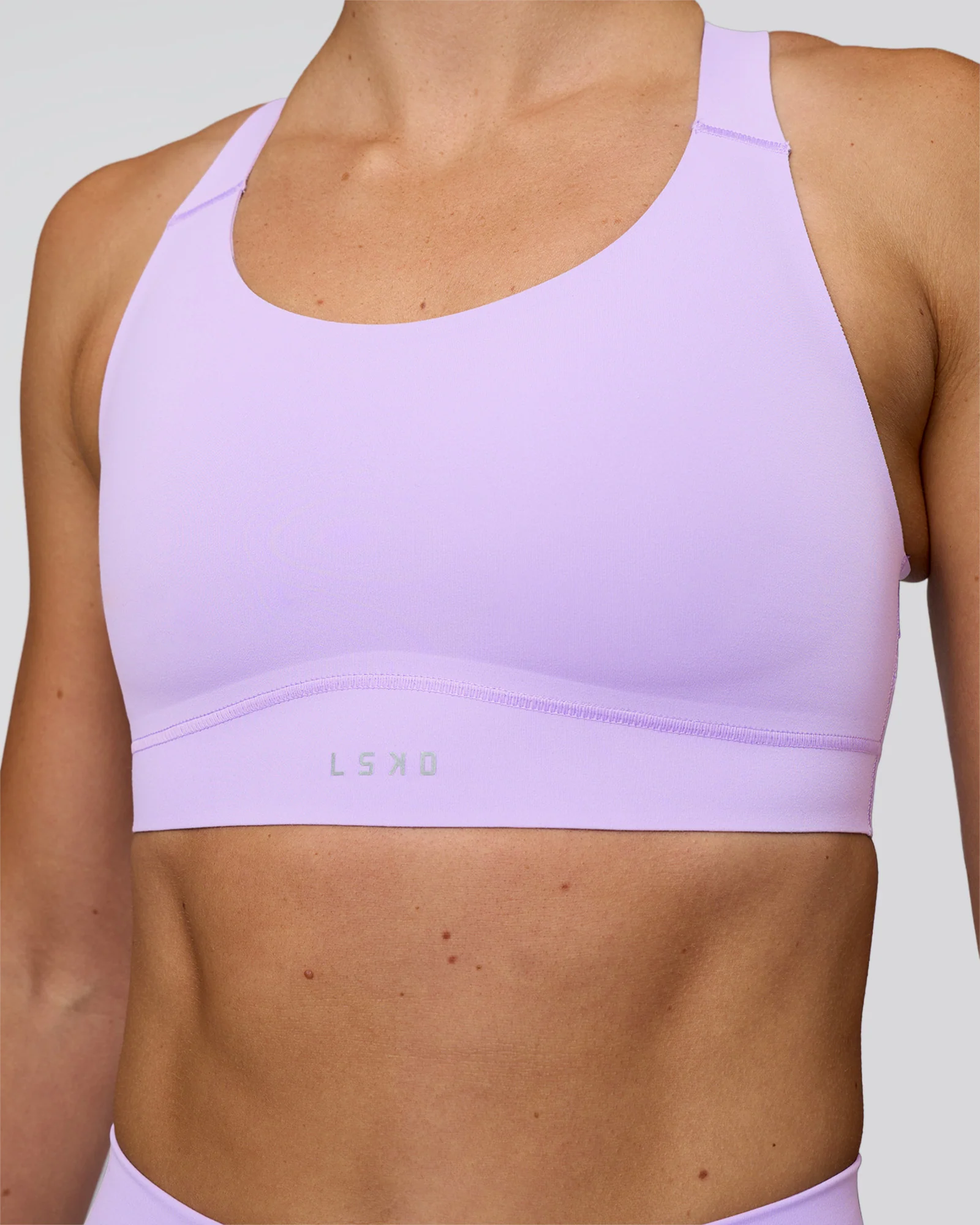 Fusion Sports Bra 2.0 - Pale Lilac - Image 4