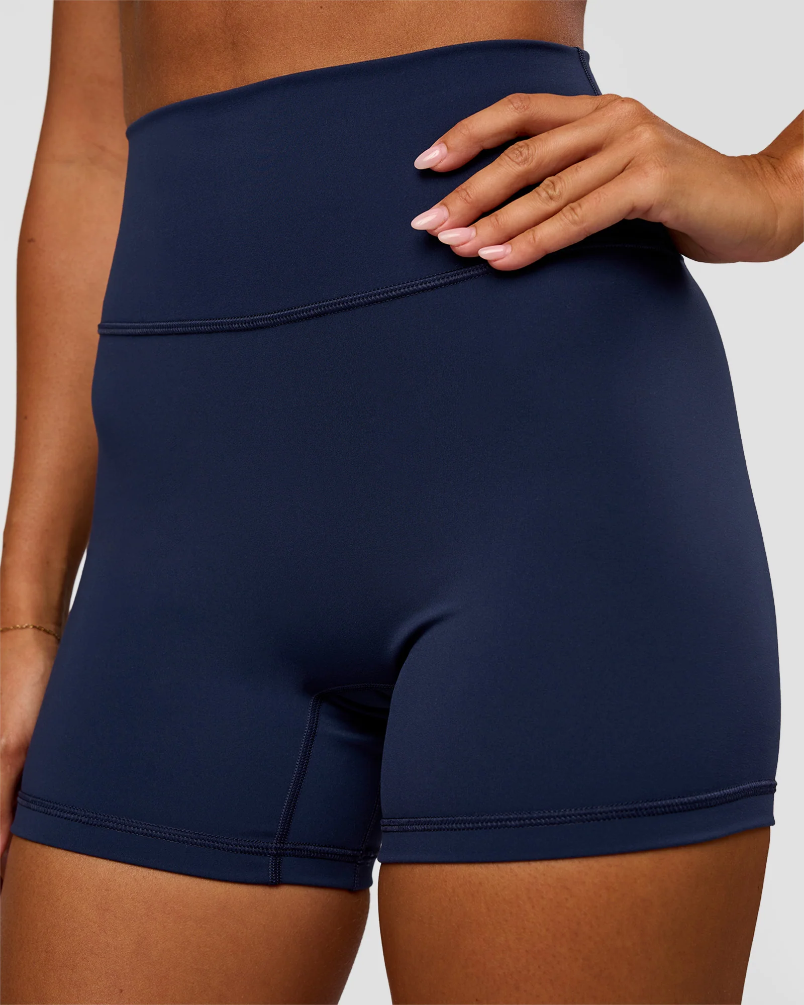 Fusion Ultra High-Rise 4" Short - Future Navy - Image 3