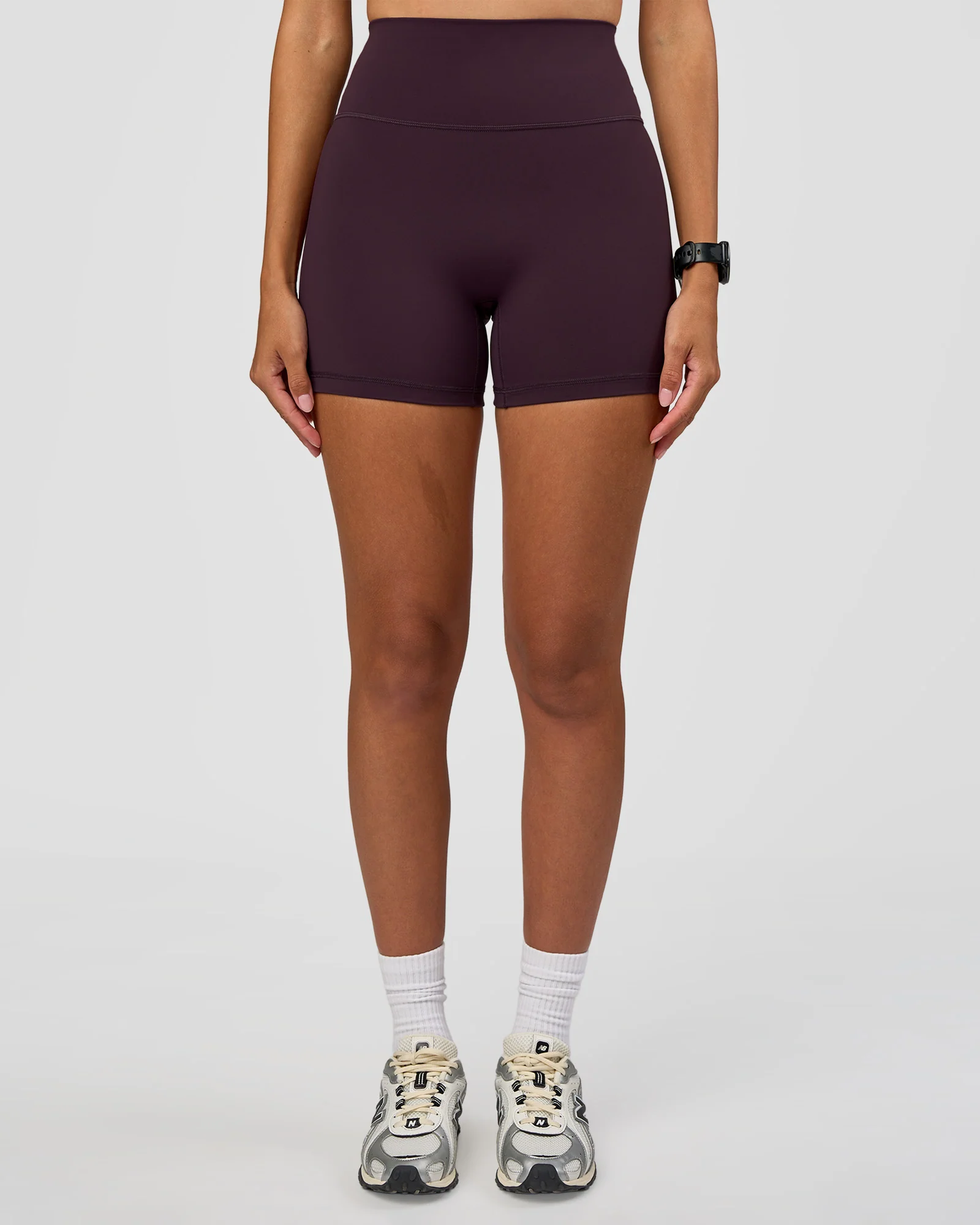 Fusion Ultra High-Rise 4" Short - Midnight Plum - Image 3