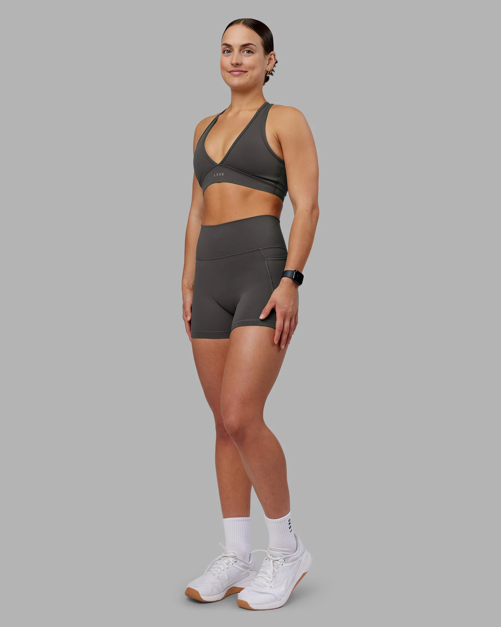 Fusion Ultra High-Rise 4" Short Pockets - Dark Storm - Image 2