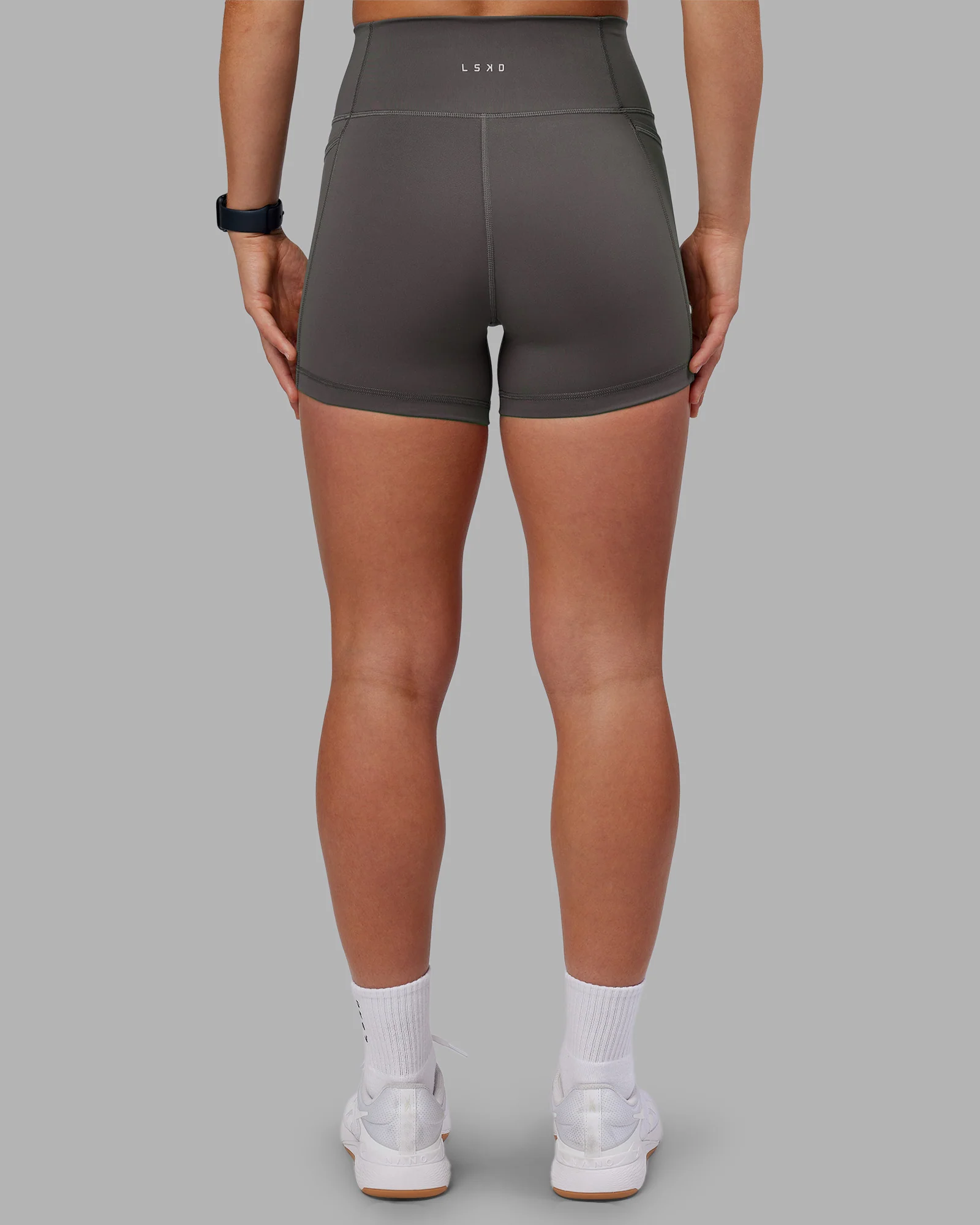 Fusion Ultra High-Rise 4" Short Pockets - Dark Storm - Image 6
