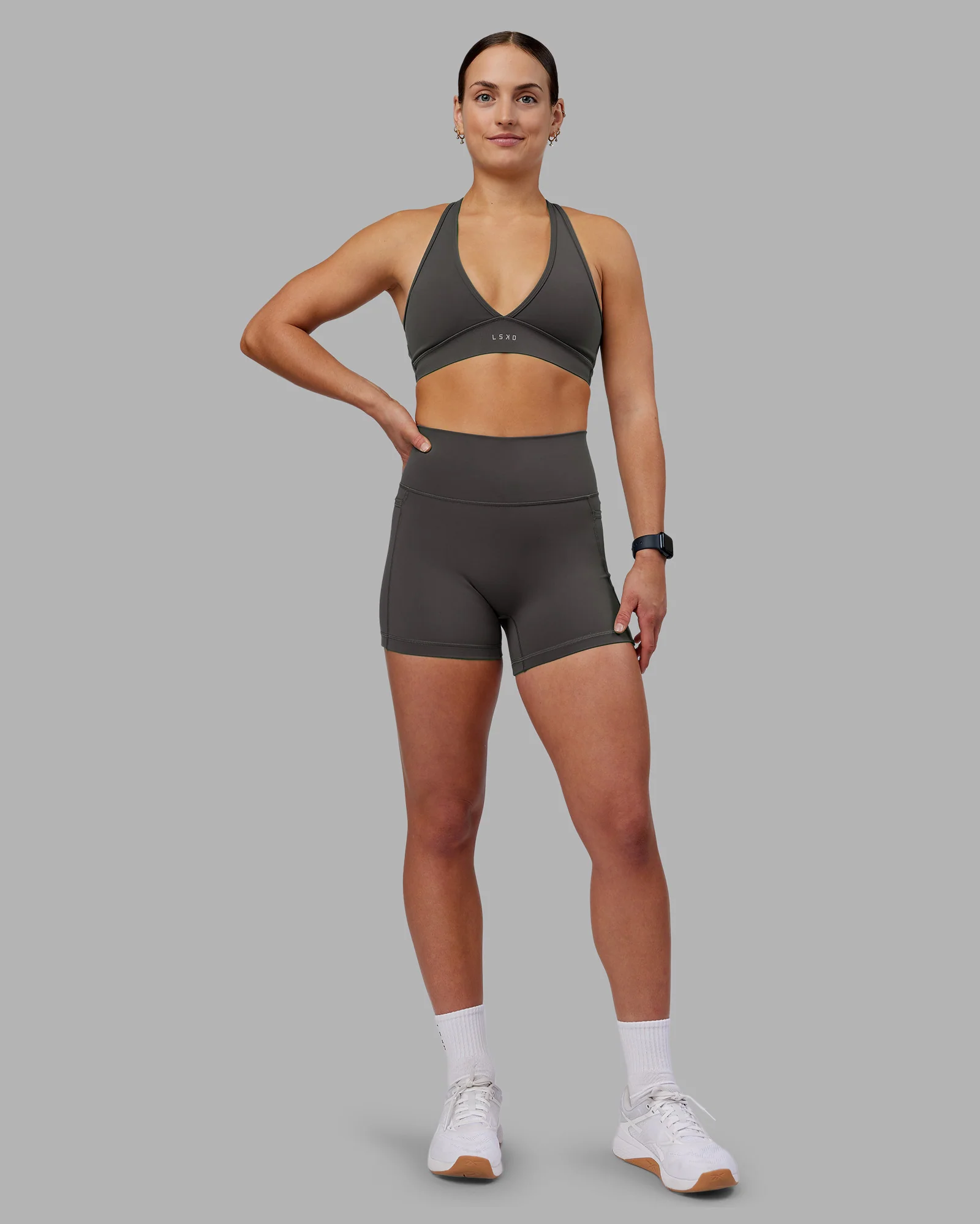 Fusion Ultra High-Rise 4" Short Pockets - Dark Storm - Image 7