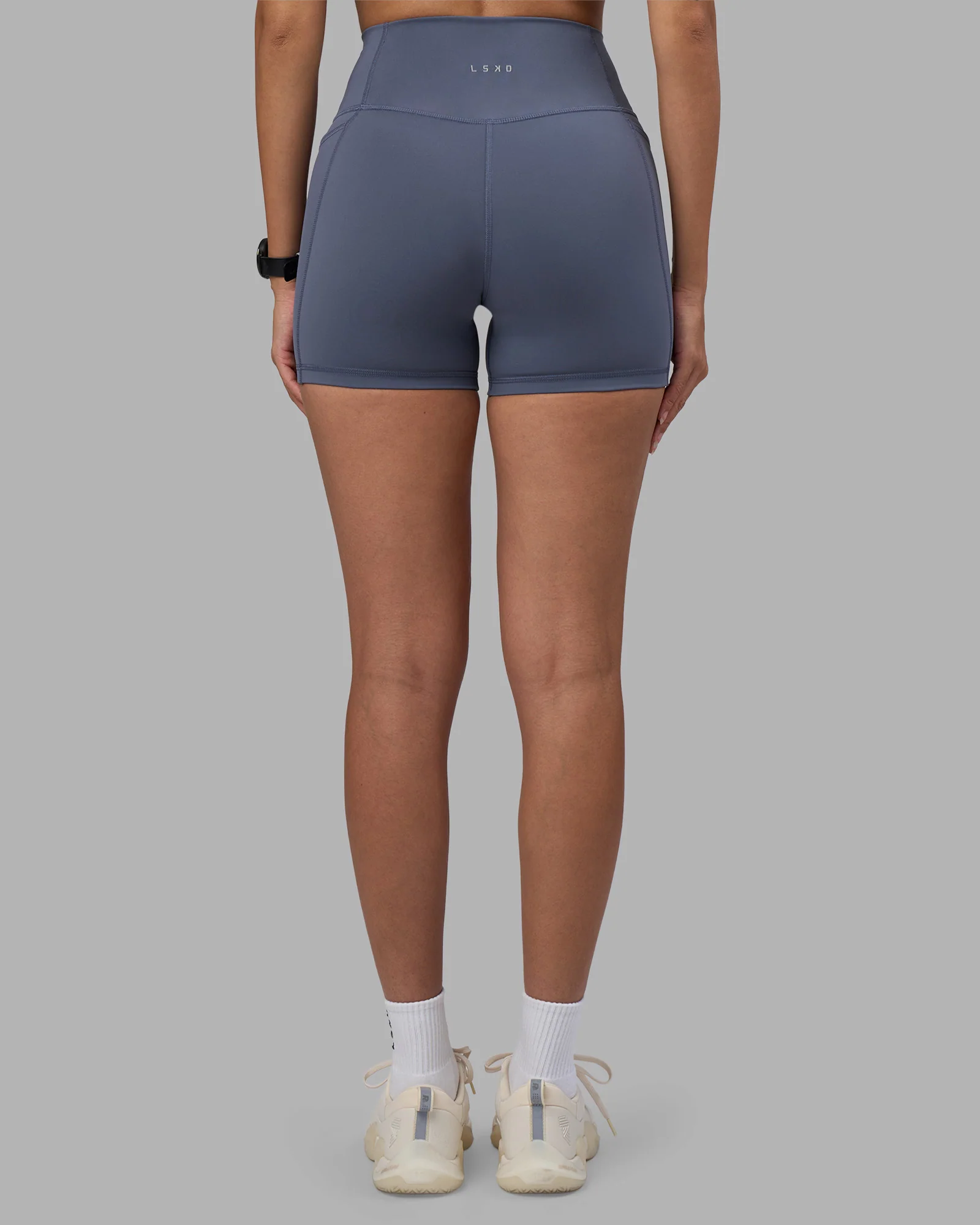 Fusion Ultra High-Rise 4" Short Pockets - Night Shadow - Image 4