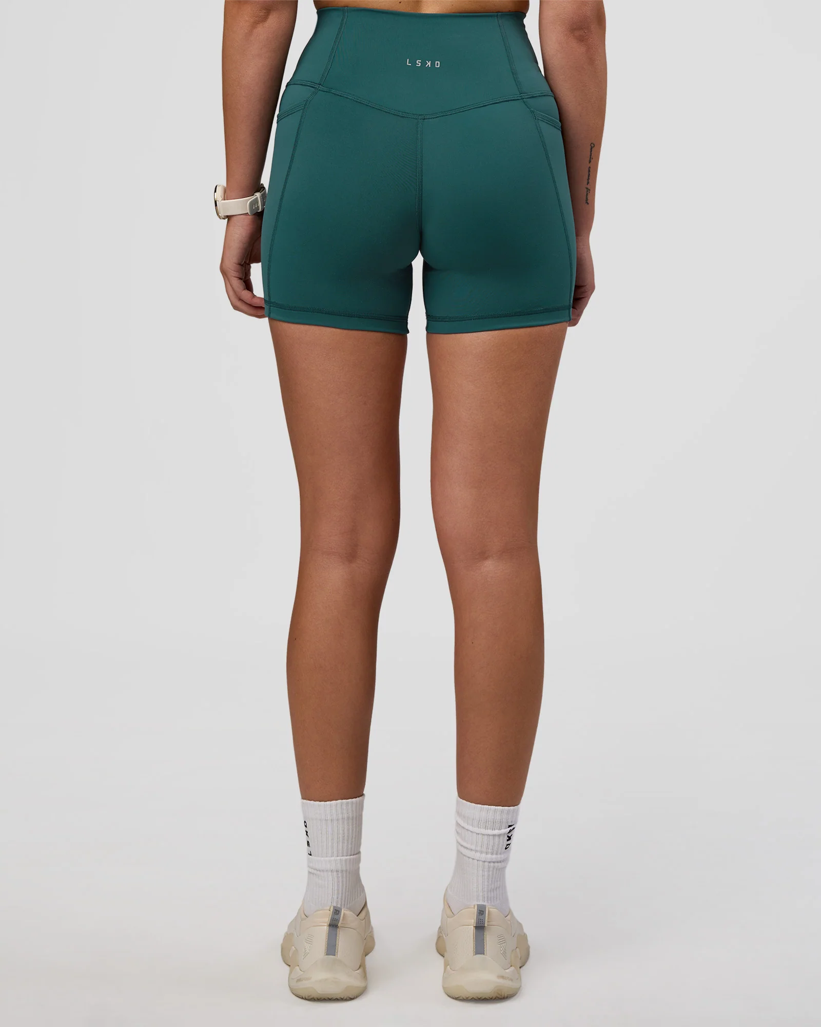 Fusion Ultra High-Rise 4" Short Pockets - Transformative Teal - Image 4