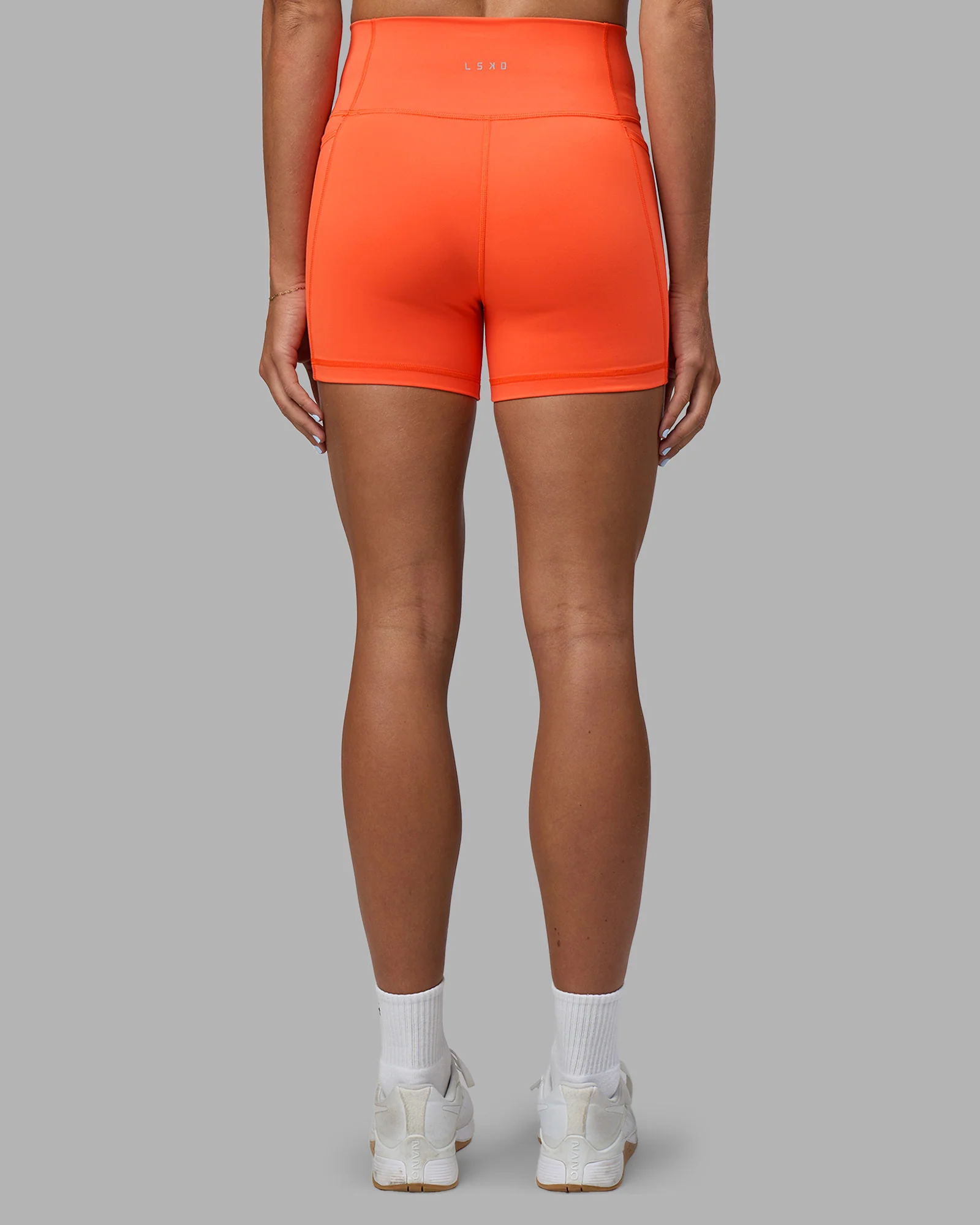 Fusion Ultra High-Rise 4" Short Pockets - Ultra Orange - Image 8