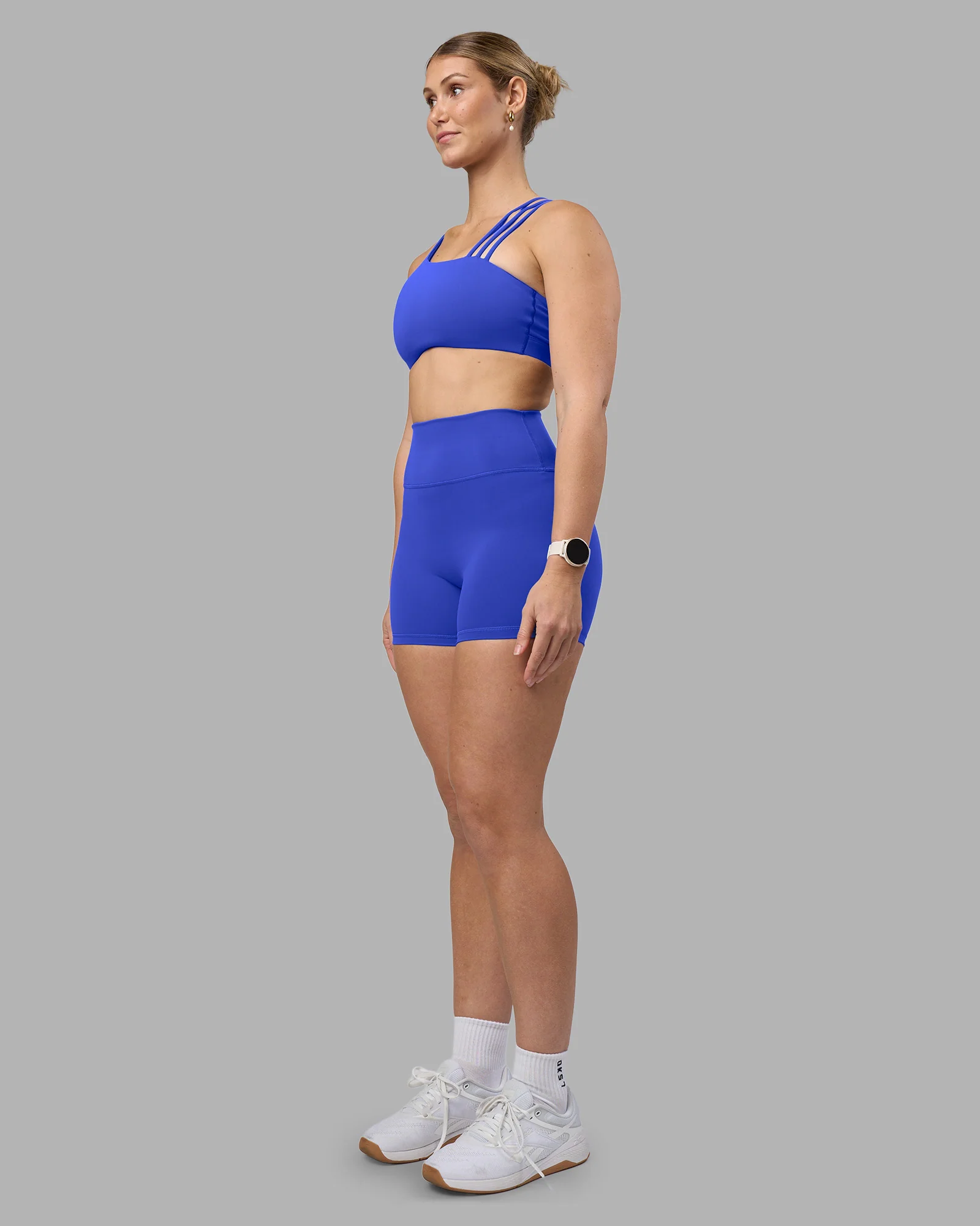Fusion Ultra High-Rise 4" Short - Power Cobalt - Image 3