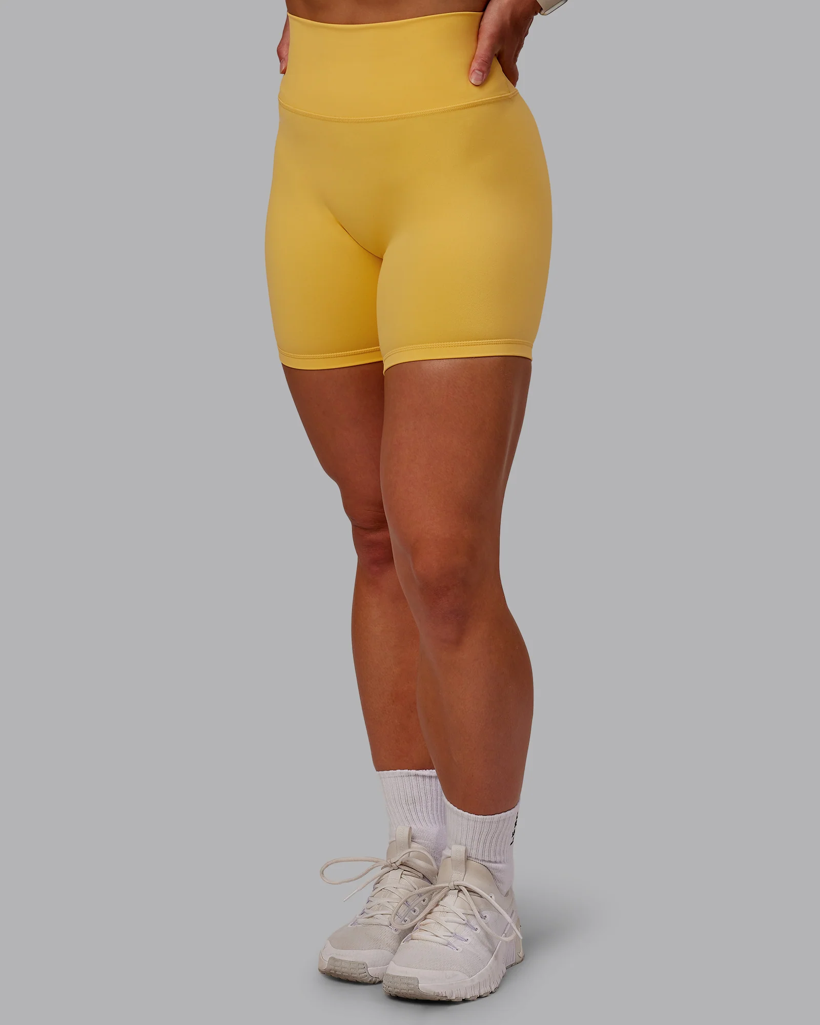 Fusion Ultra High-Rise 6" Short - Banana Cream - Image 9