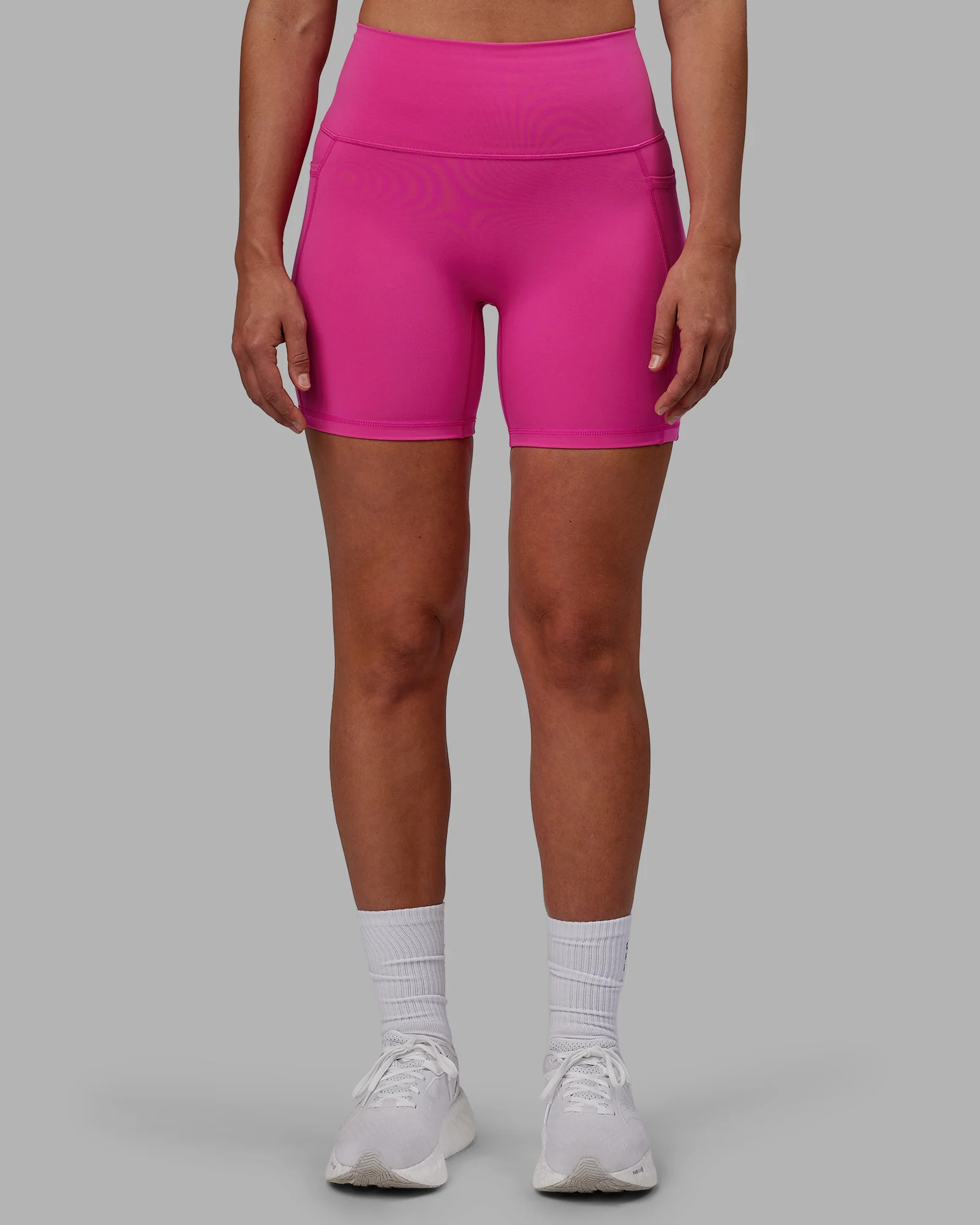 Fusion Ultra High-Rise 6" Short Pockets - Fuchsia Pink - Image 9